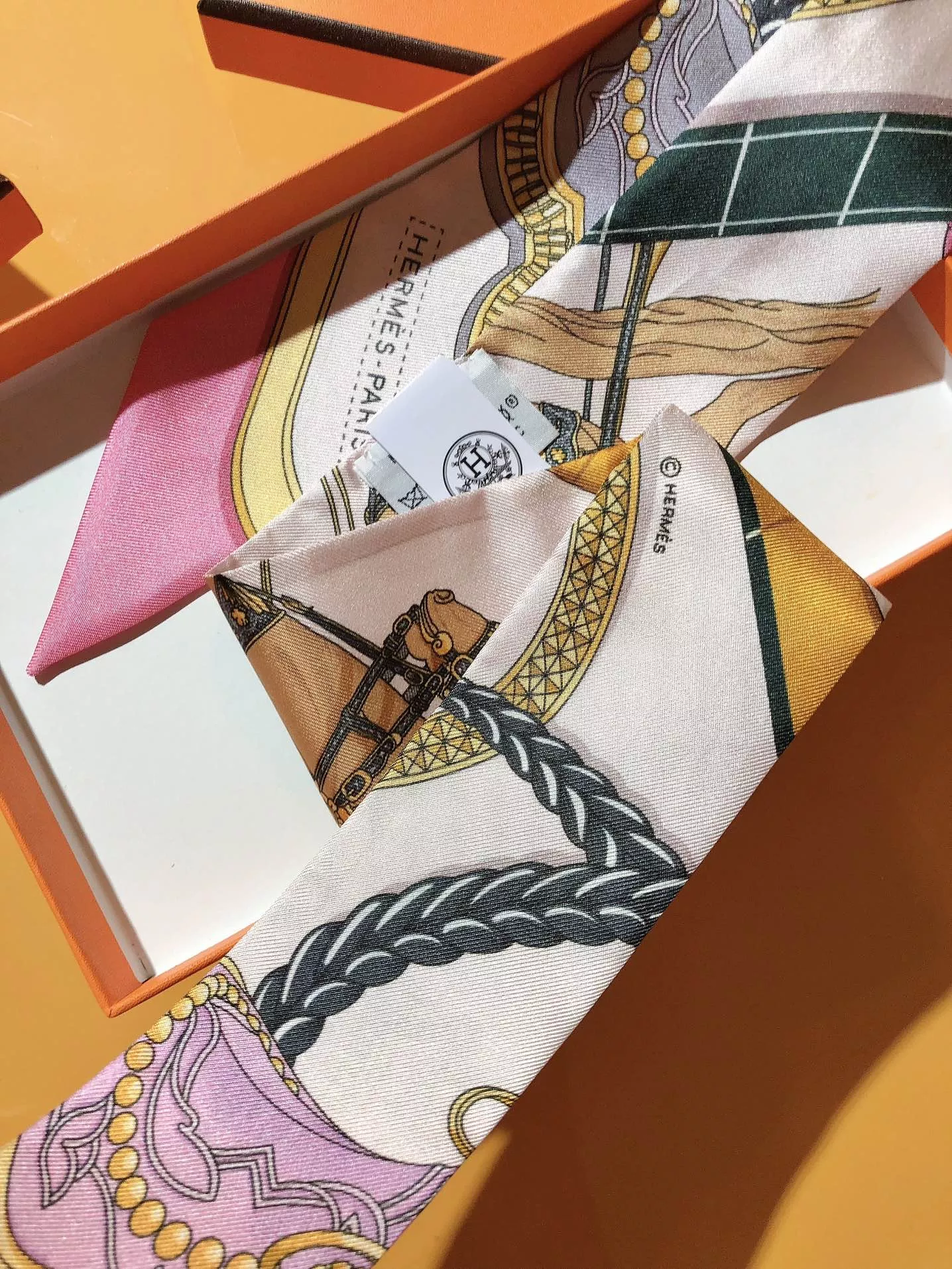 Hermes Silk Scarf Bold 4999
