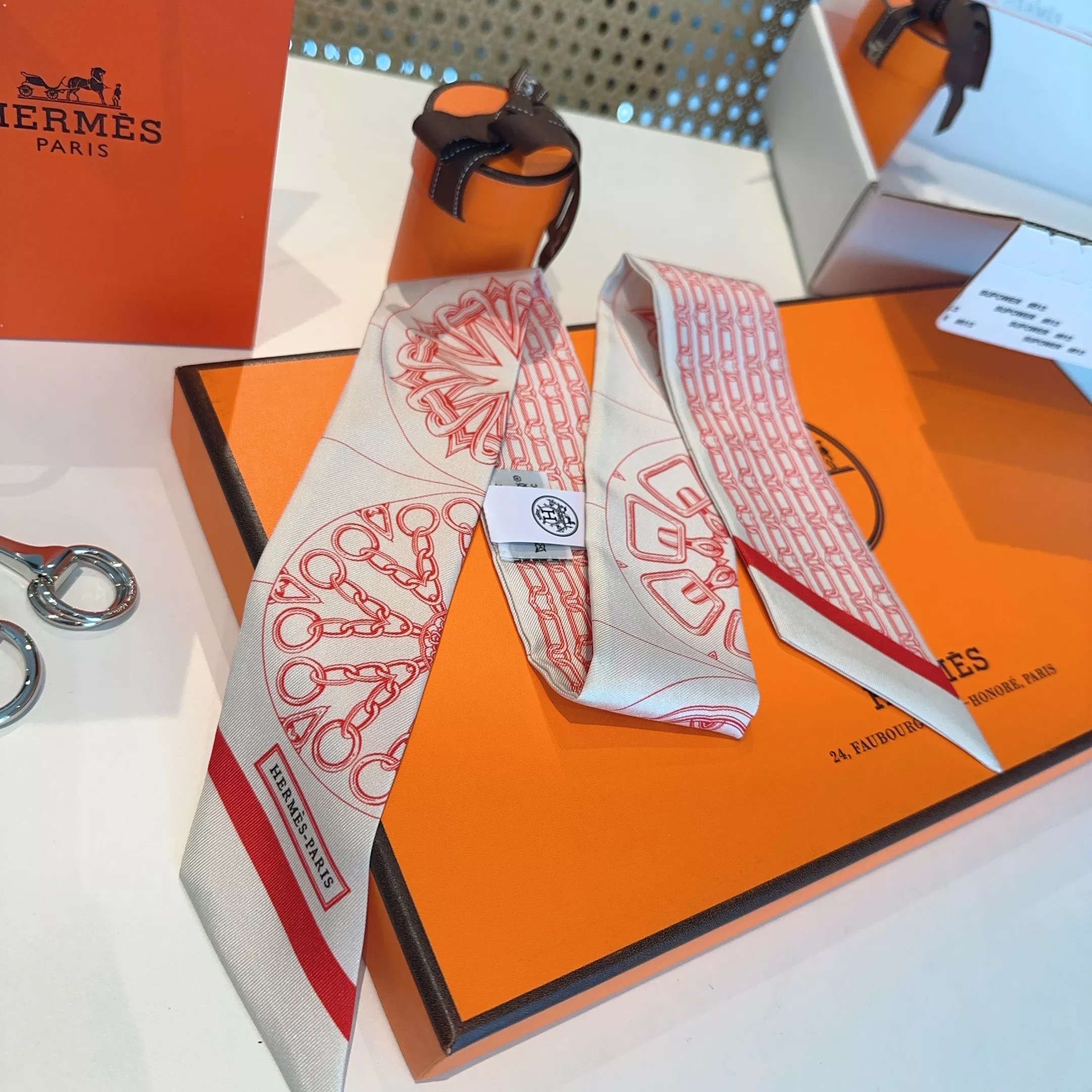Hermes Silk Scarf Bright 6520