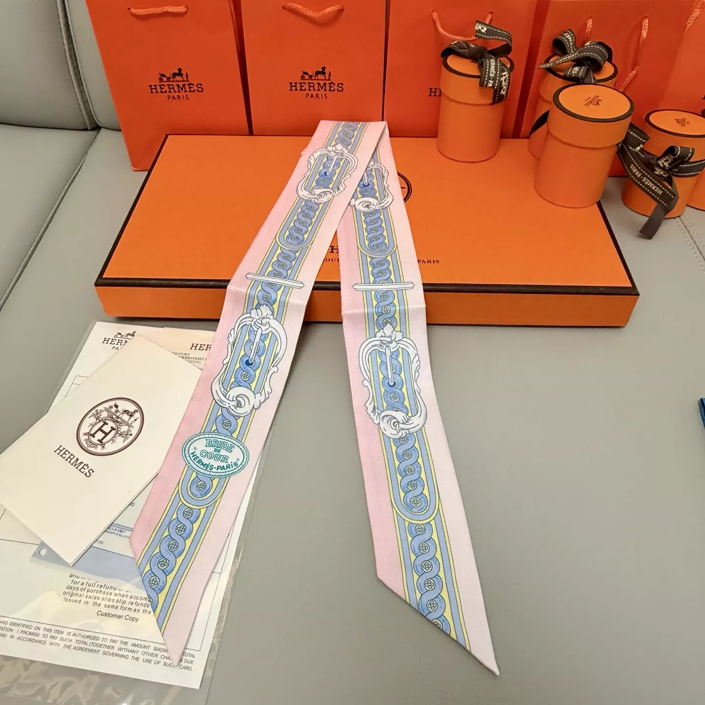 Hermes Silk Scarf Cozy 9356