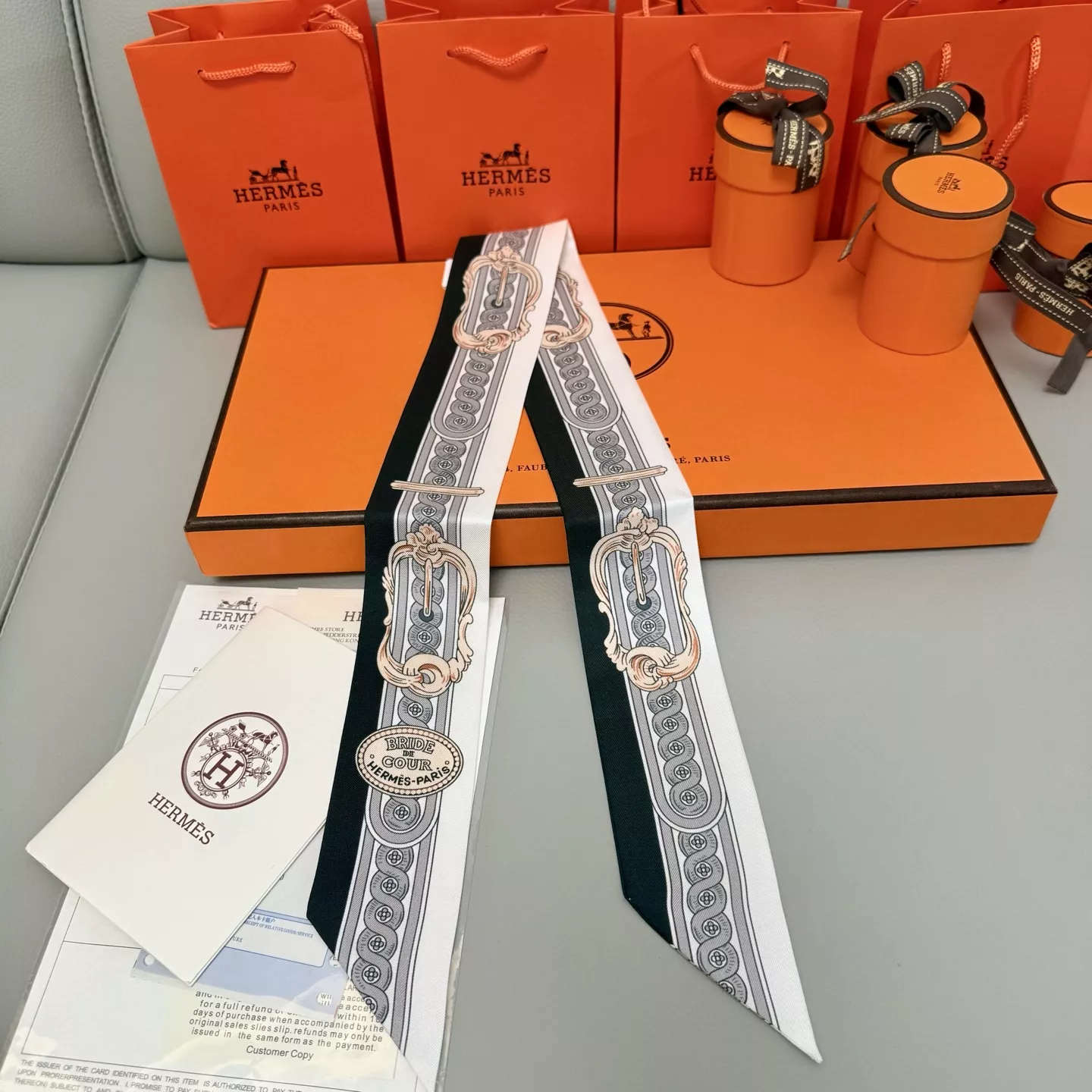 Hermes Silk Scarf EasyMatch 6198
