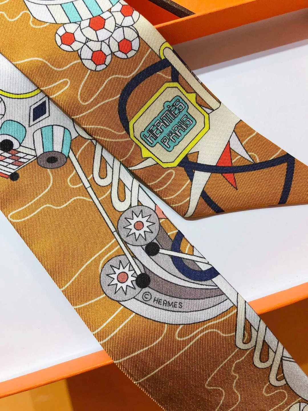 Hermes Silk Scarf Efficient 5606