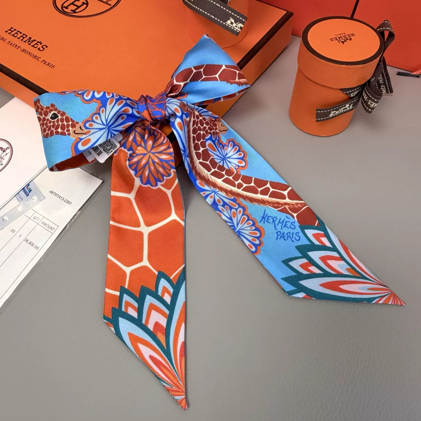 Hermes Silk Scarf GoAnywhere 3576