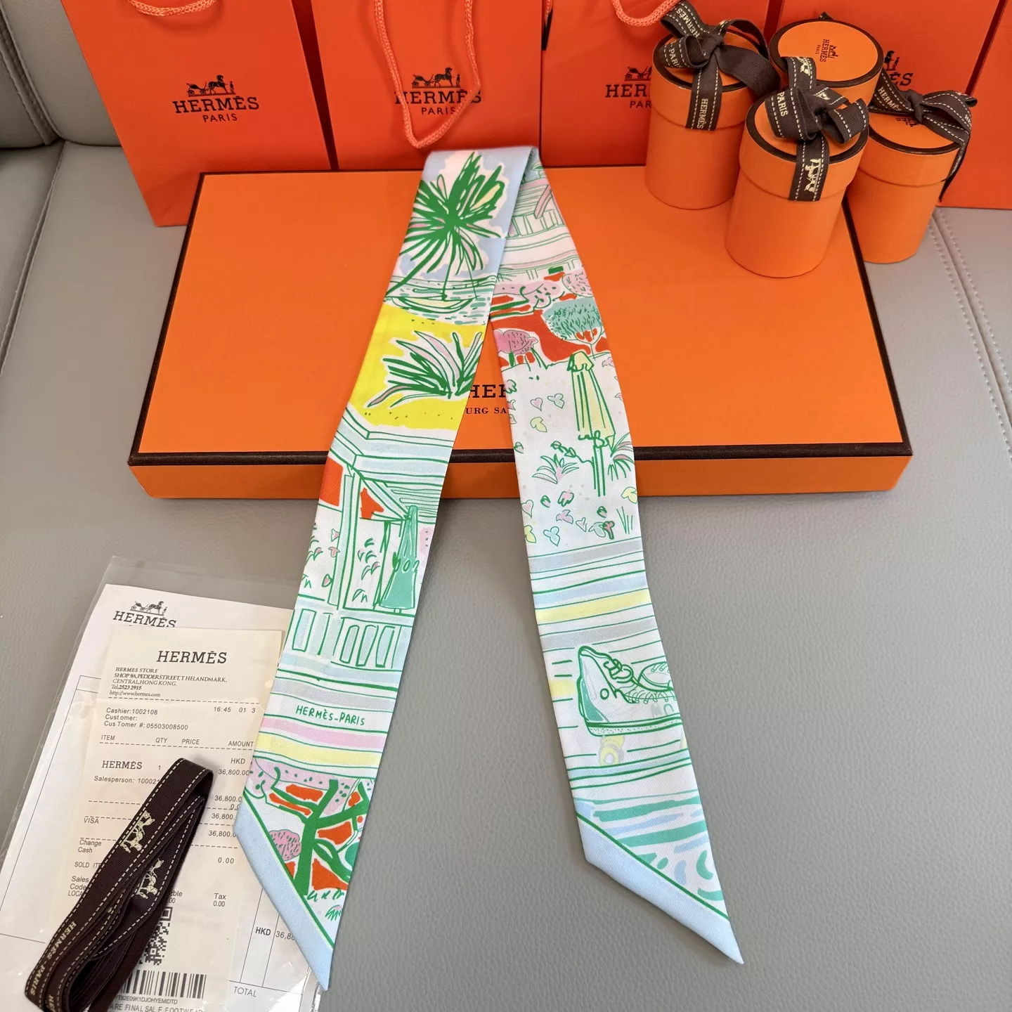 Hermes Silk Scarf GoodFit 5126