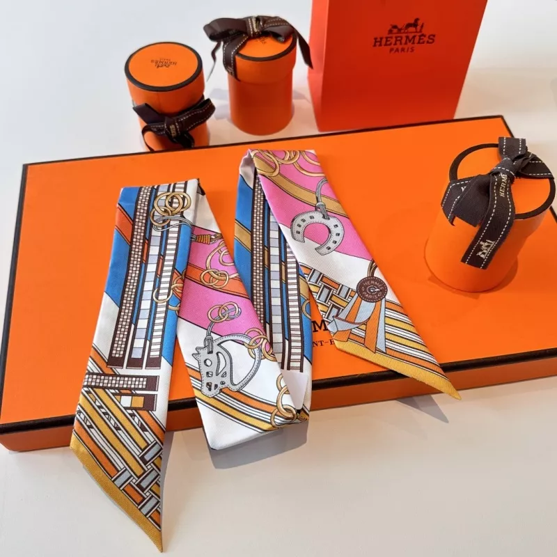 Hermes Silk Scarf Lightweight 7837