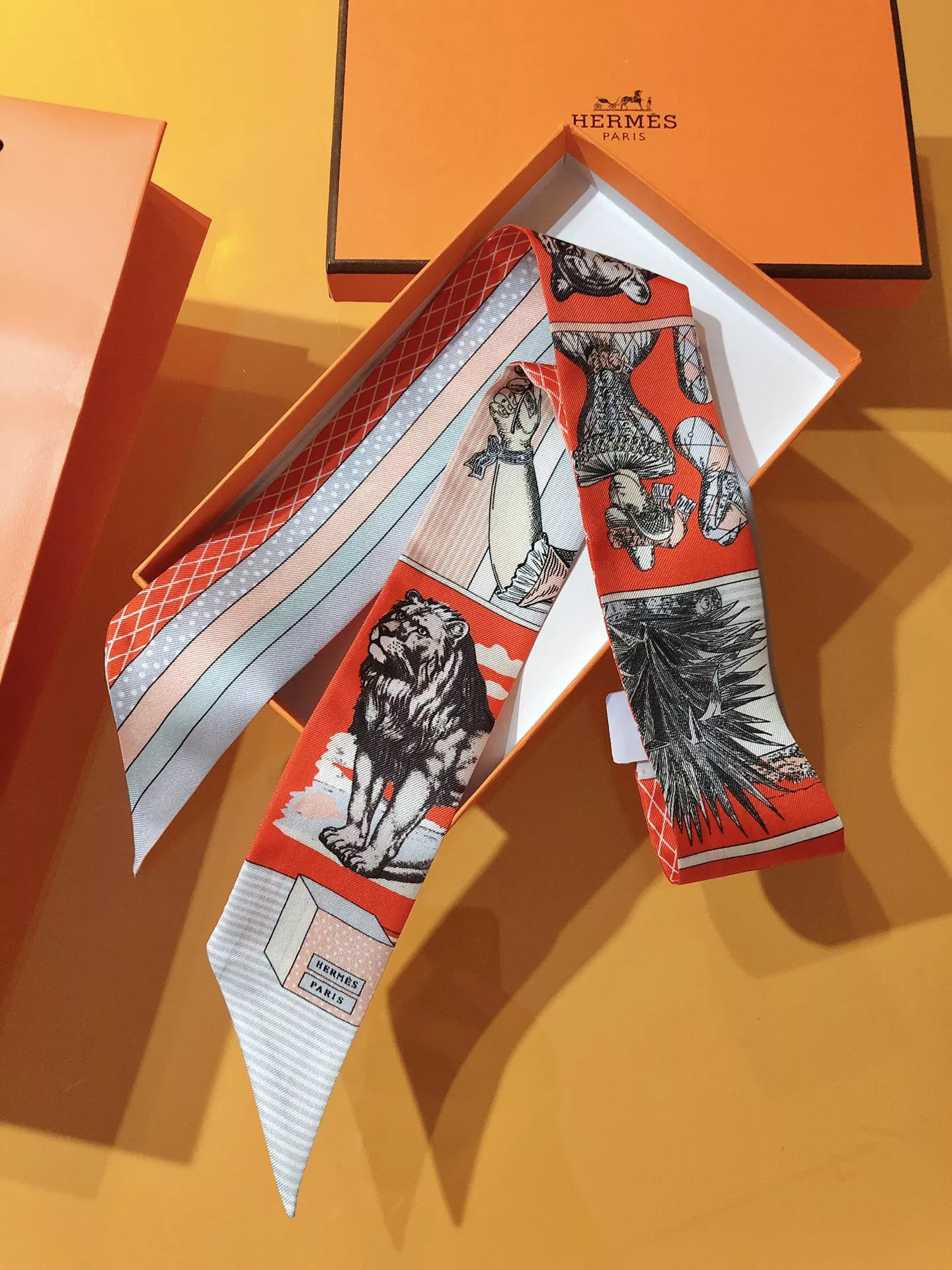 Hermes Silk Scarf Minimalist 3752