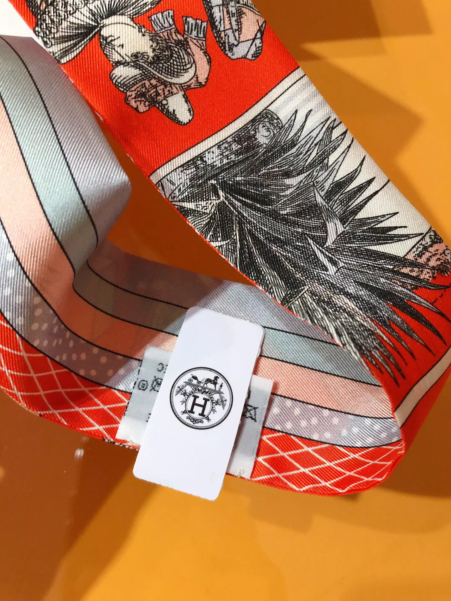 Hermes Silk Scarf Minimalist 3752