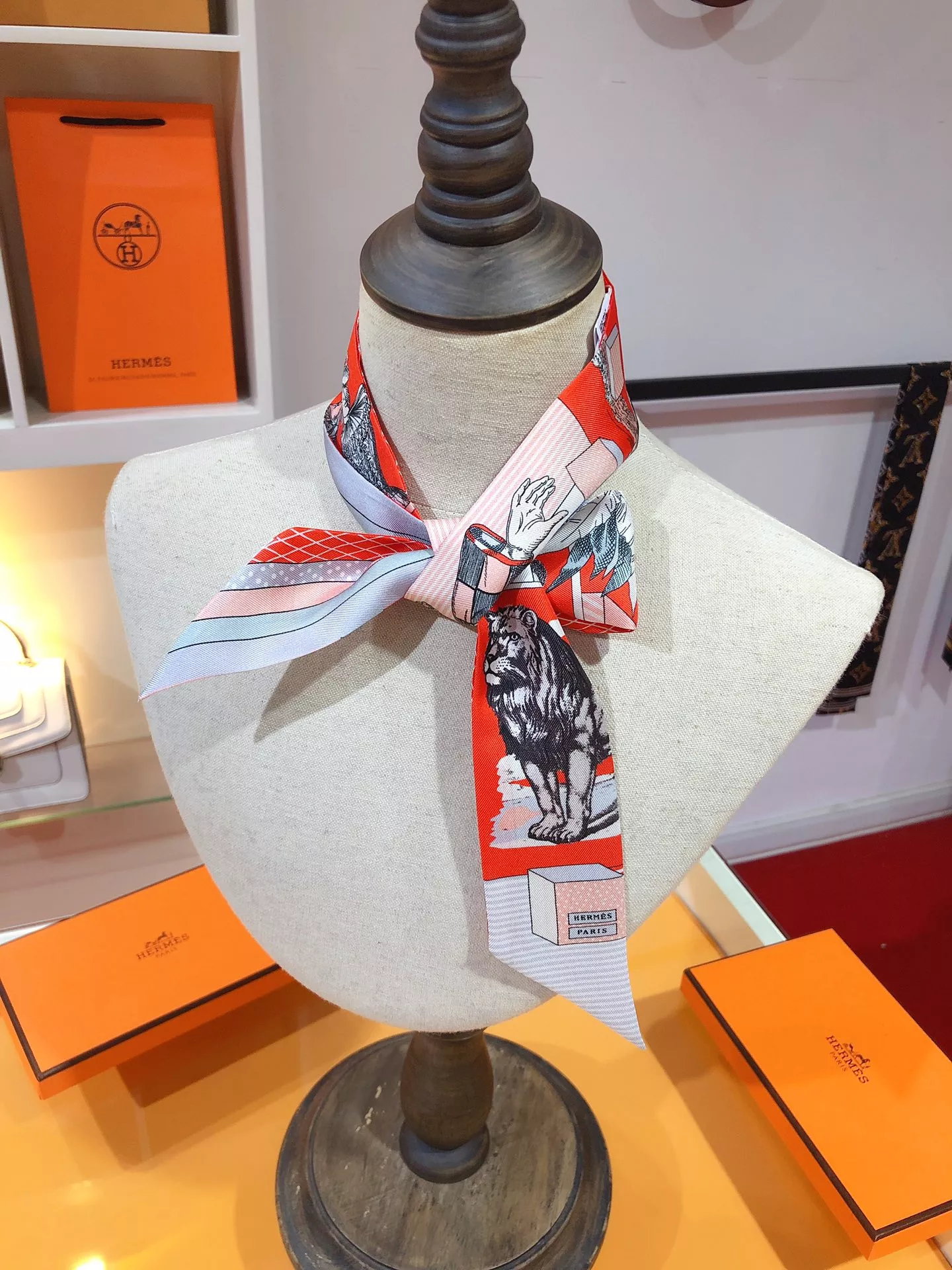 Hermes Silk Scarf Minimalist 3752