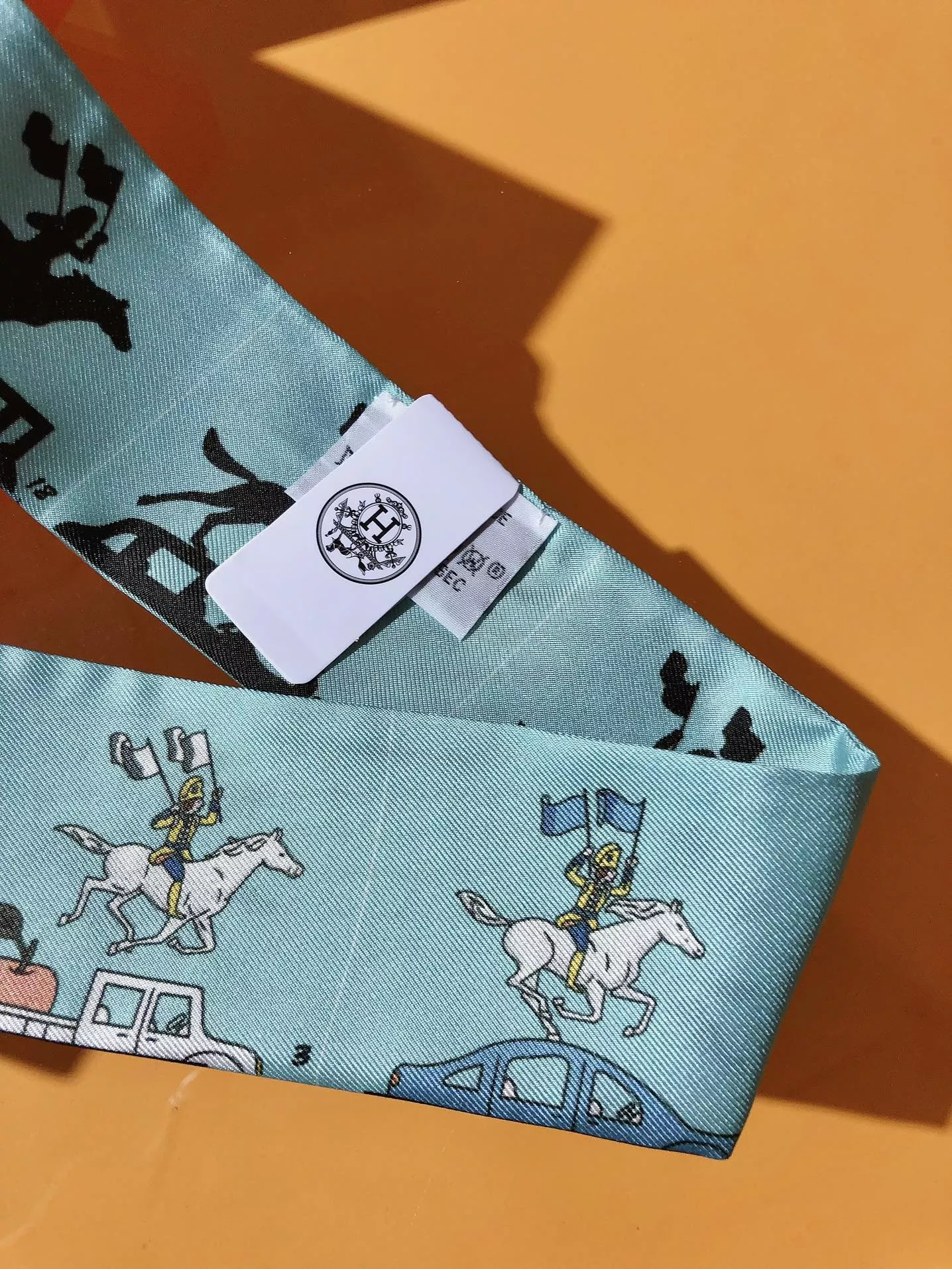 Hermes Silk Scarf Modern 1950
