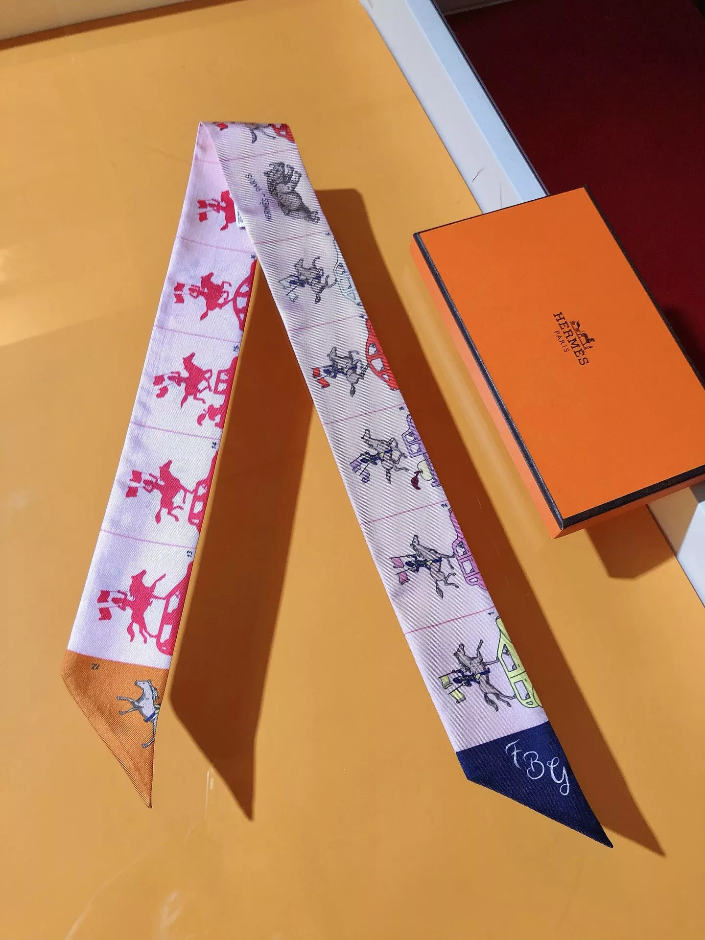 Hermes Silk Scarf Modern 8241