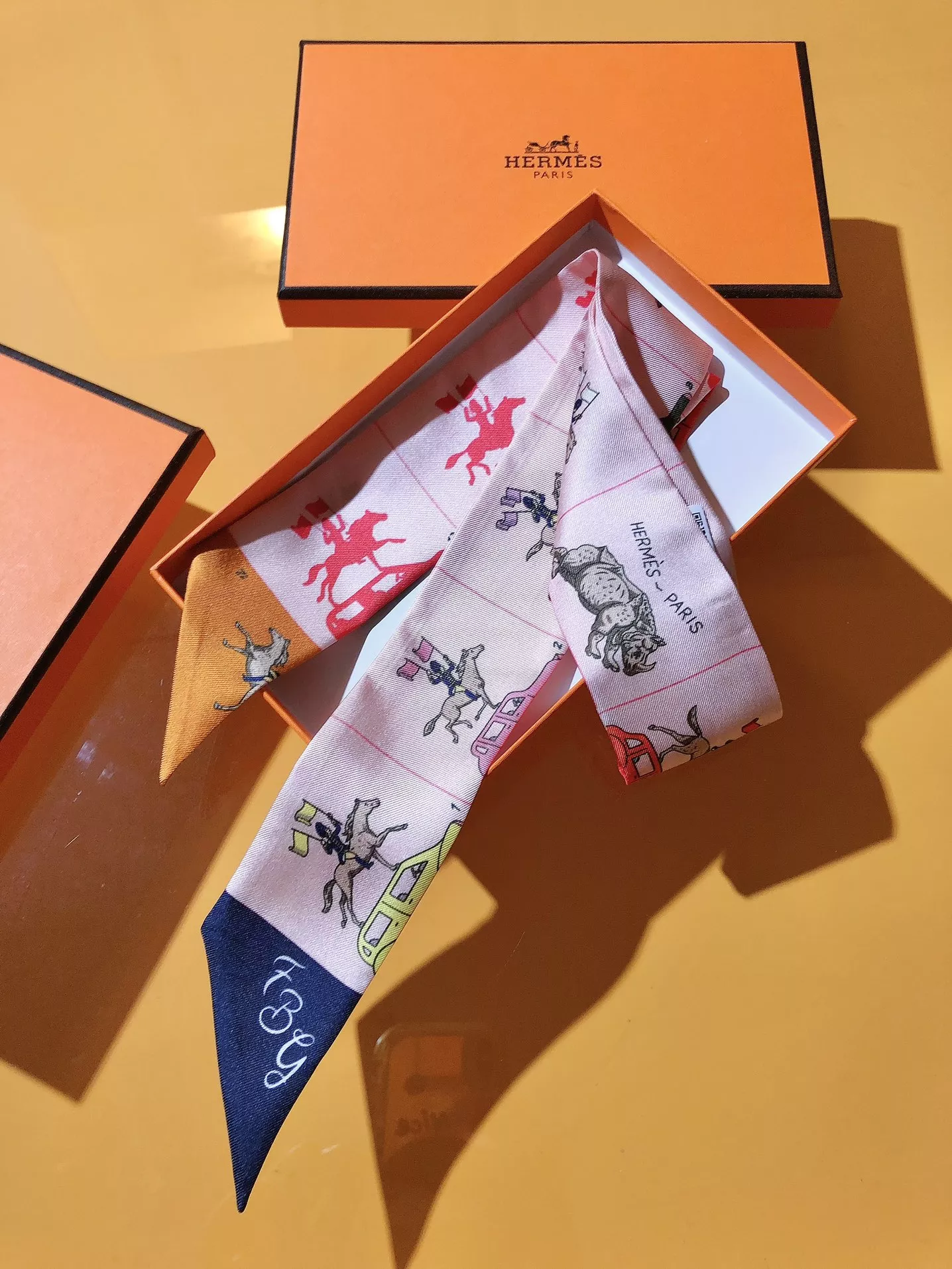 Hermes Silk Scarf Modern 8241