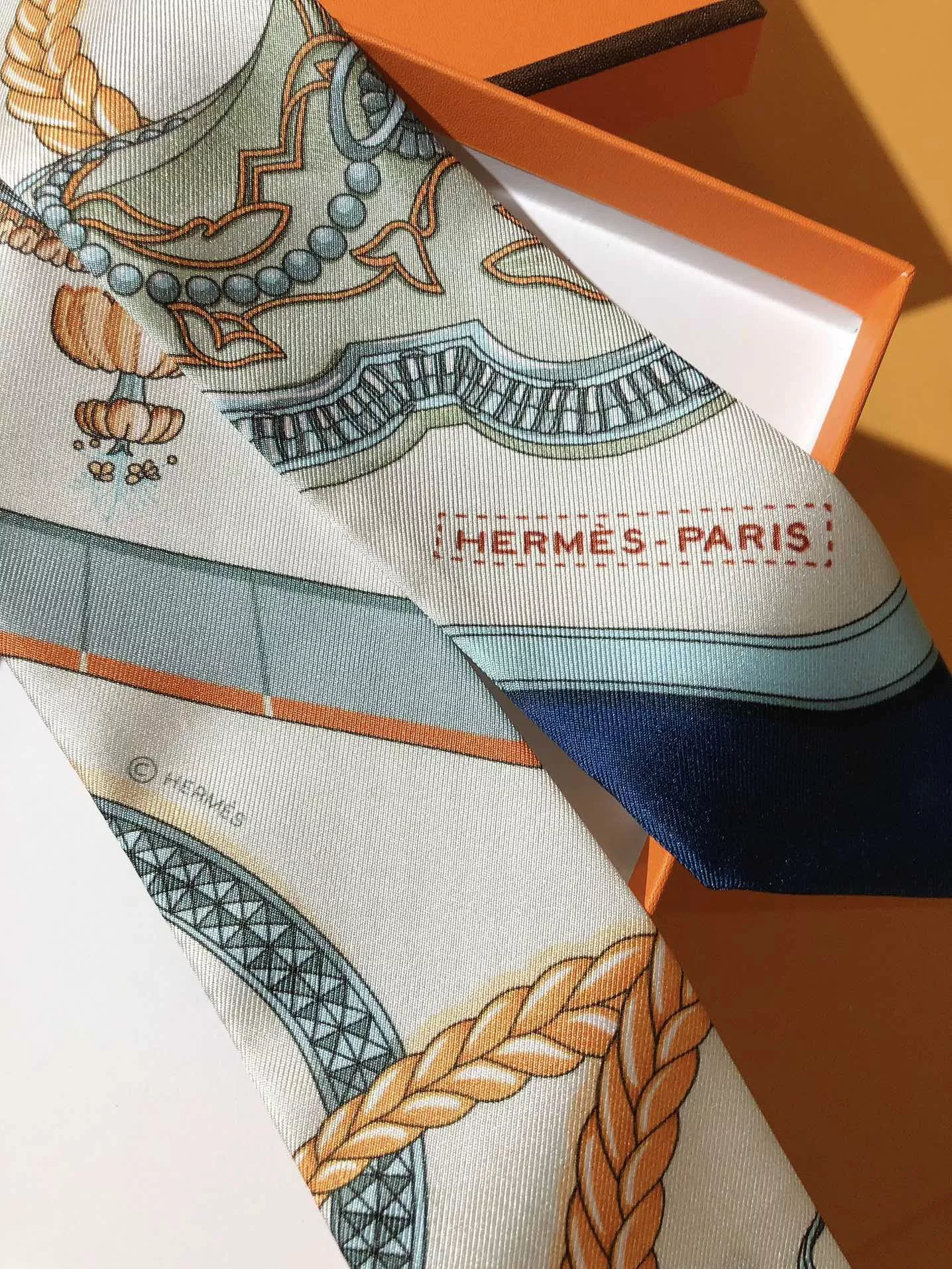 Hermes Silk Scarf Modern 8446