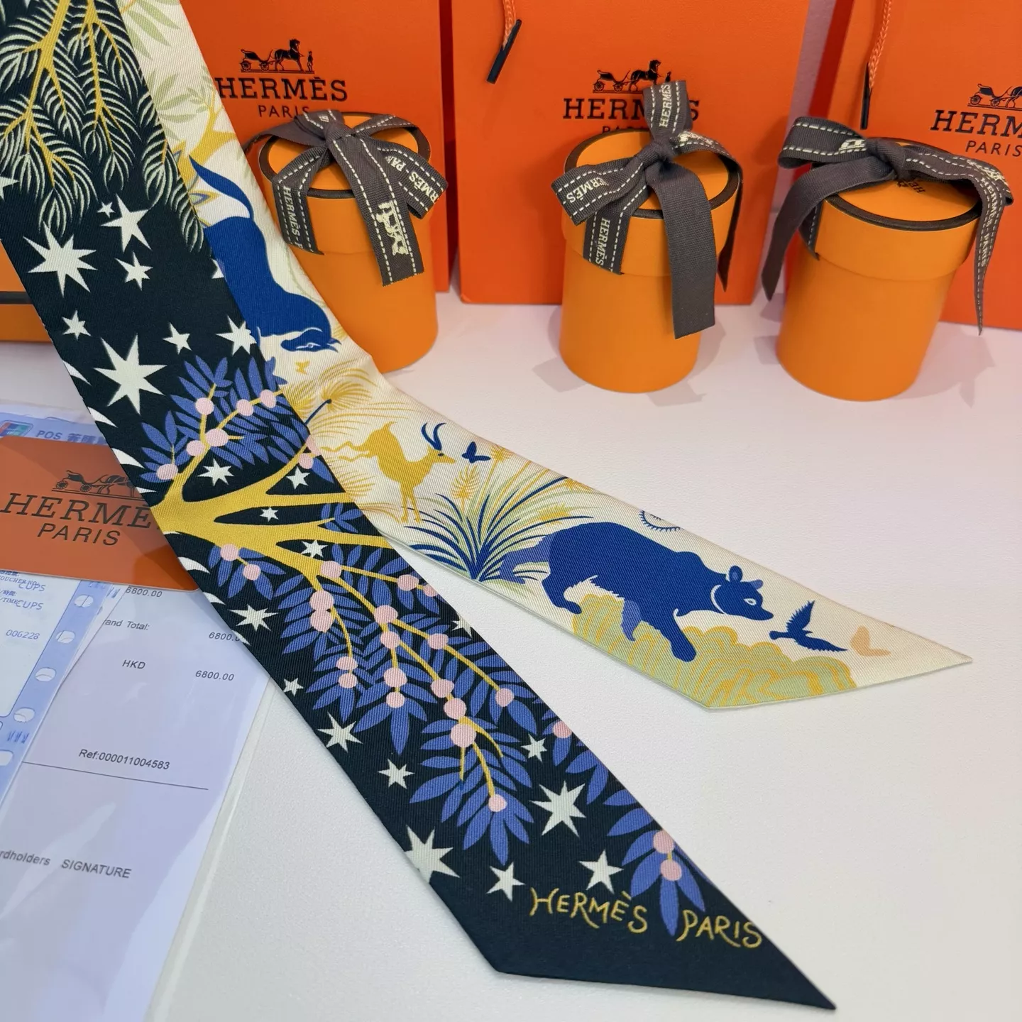 Hermes Silk Scarf Practical 7107