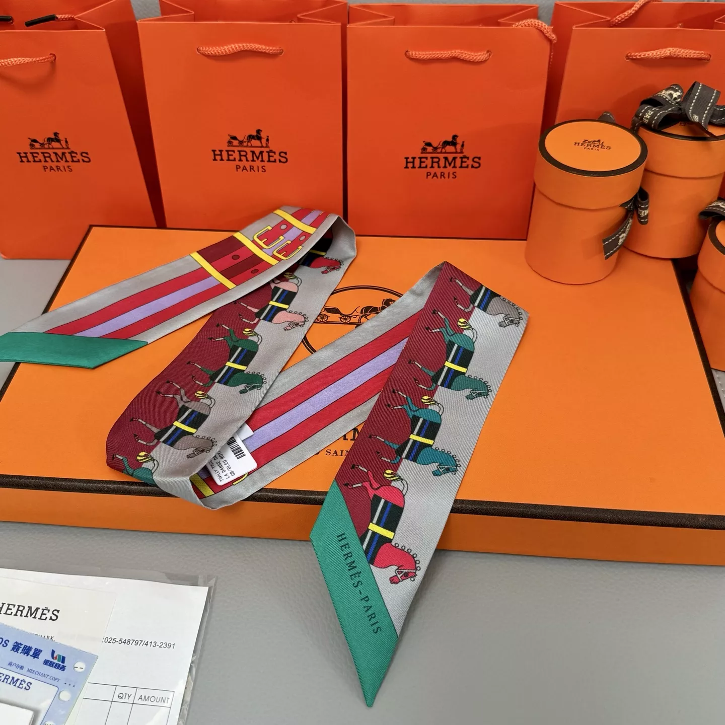 Hermes Silk Scarf Reliable 2065