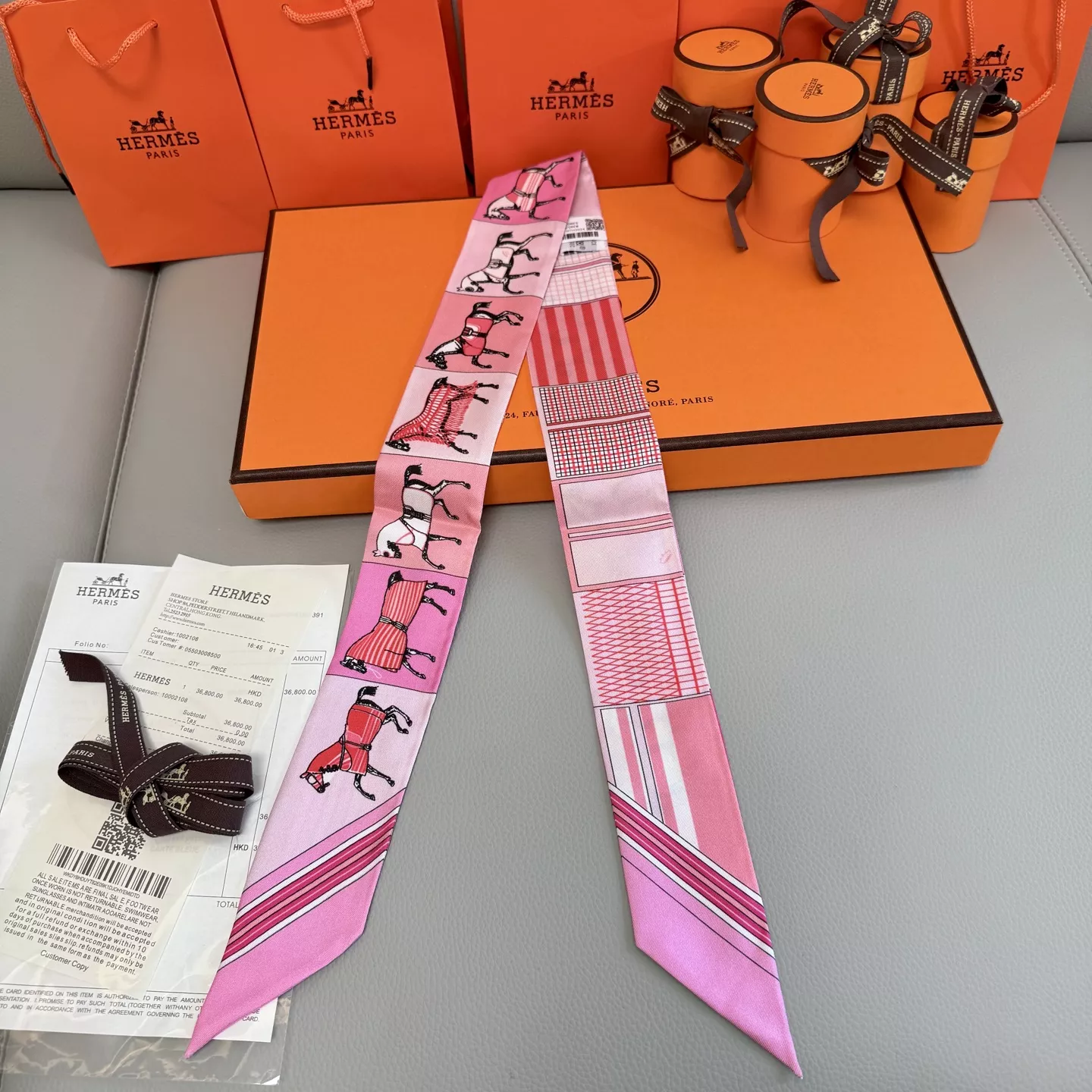 Hermes Silk Scarf Reliable 8346