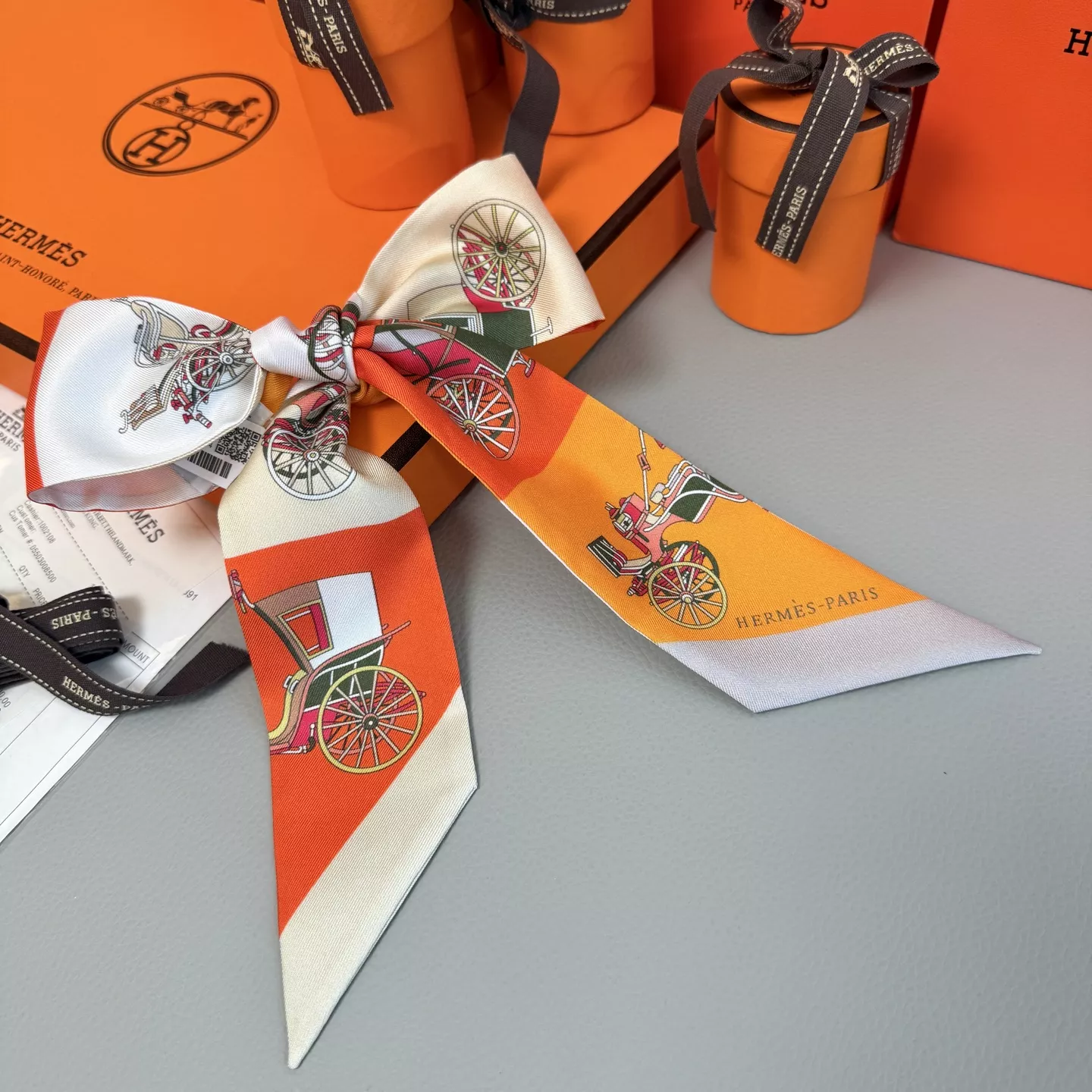 Hermes Silk Scarf Trendsetting 4682