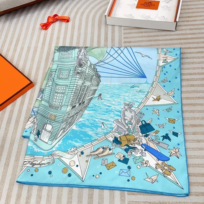 Hermes Silk Squares Durable 8528