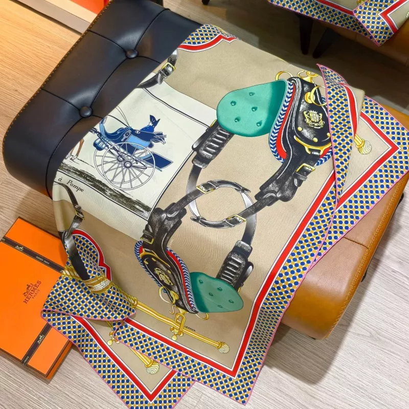 Hermes Silk Squares Sleek 4670