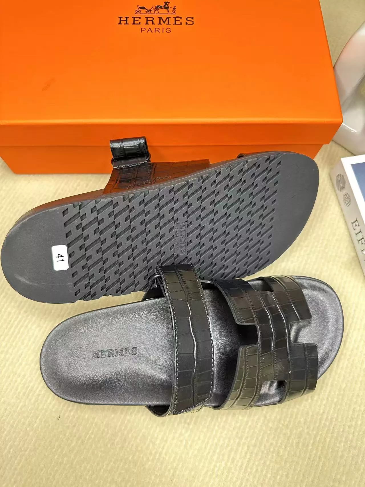 Hermes Slippers For Men Affordable 2604