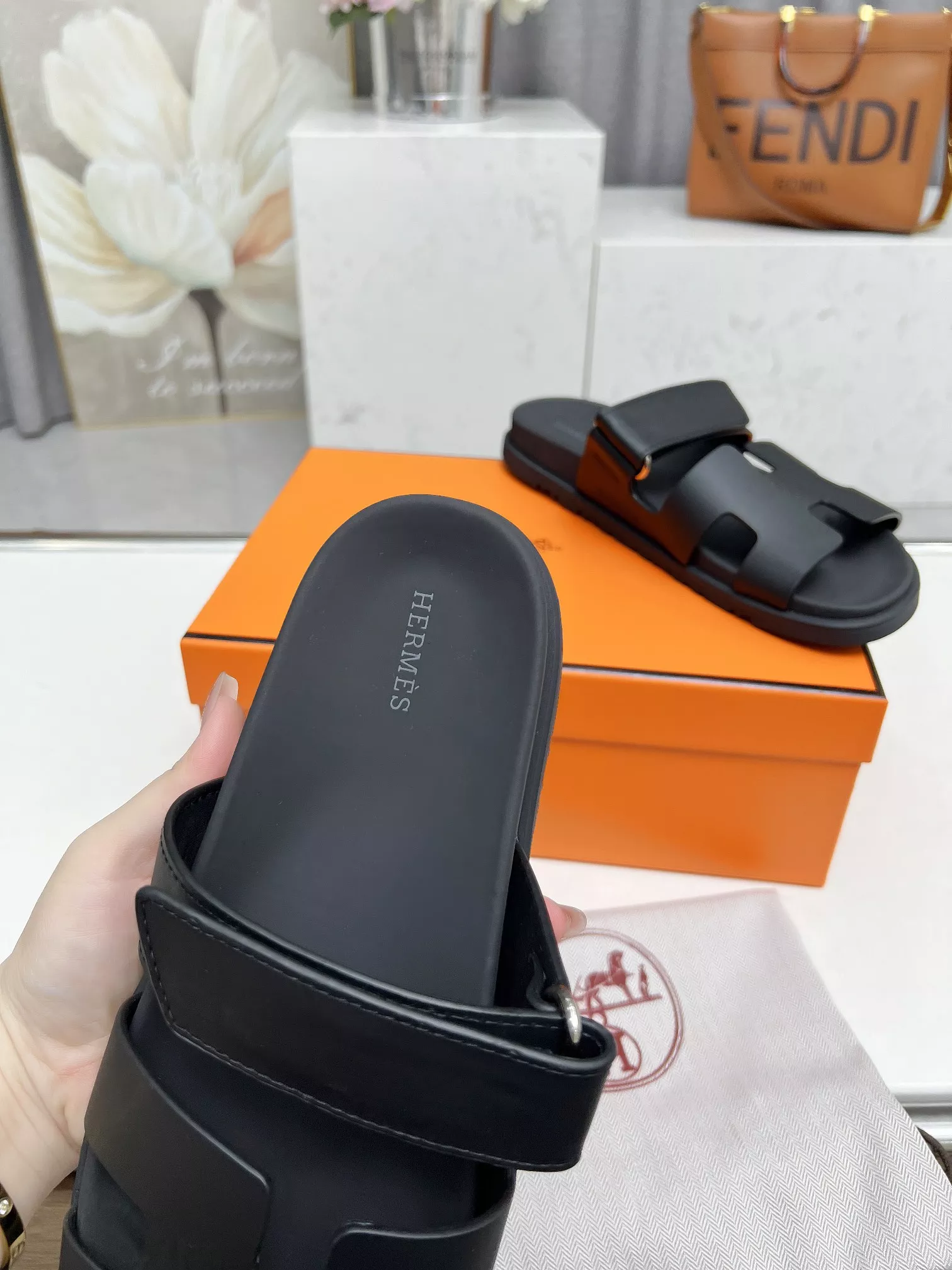 Hermes Slippers For Men Affordable 3679