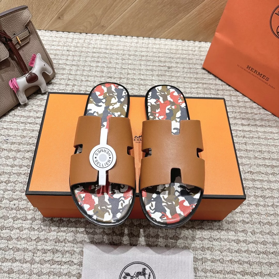 Hermes Slippers For Men Bold 9336