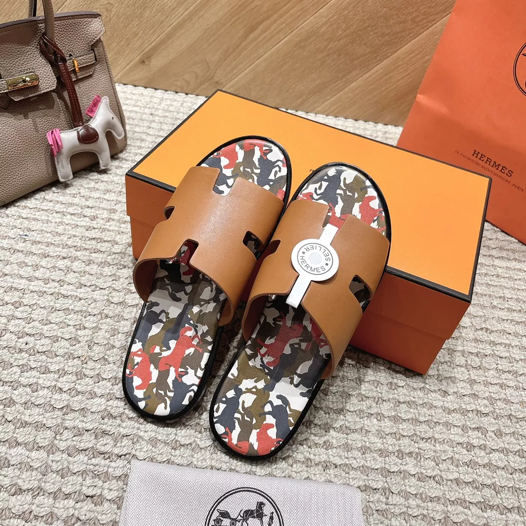 Hermes Slippers For Men Bold 9336