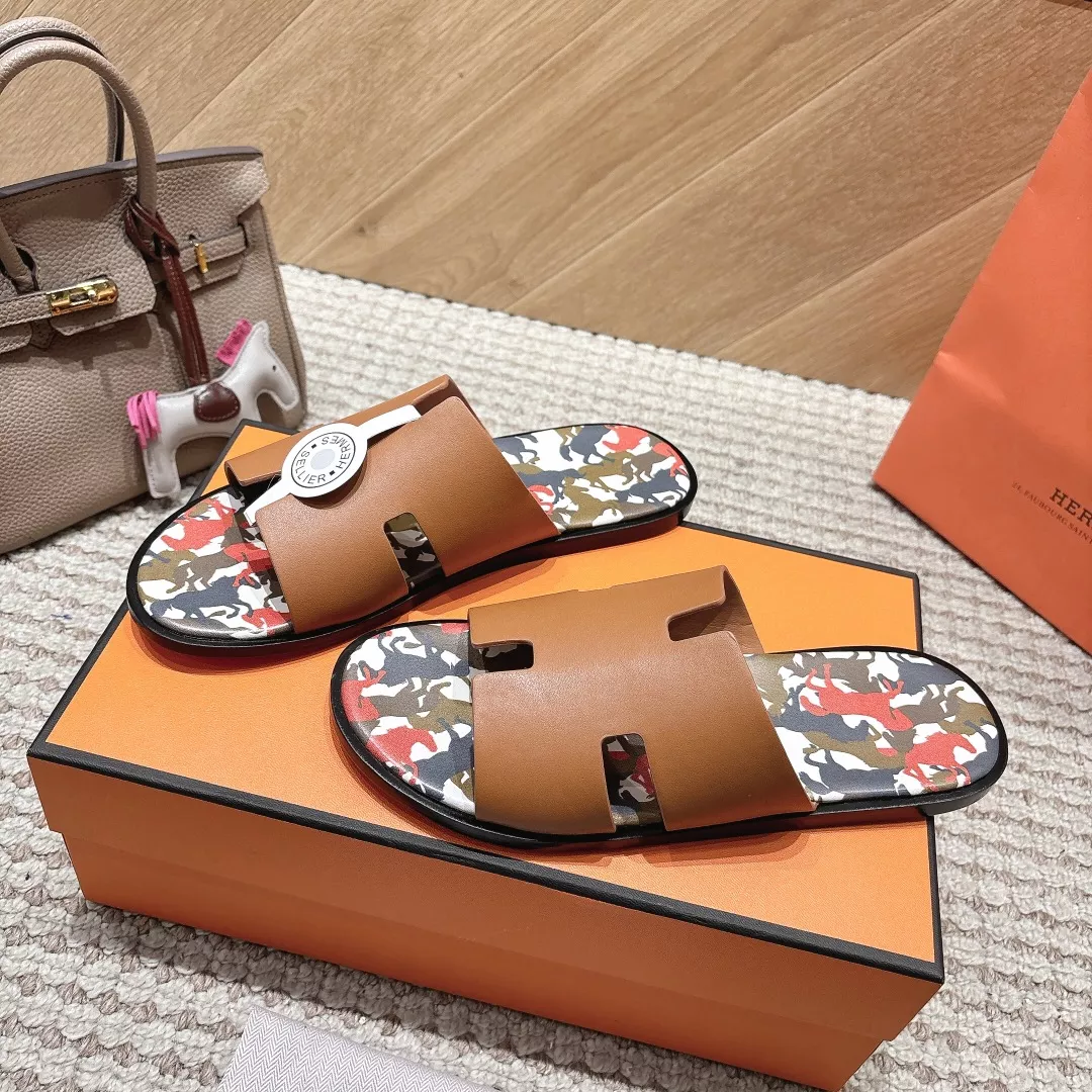 Hermes Slippers For Men Bold 9336