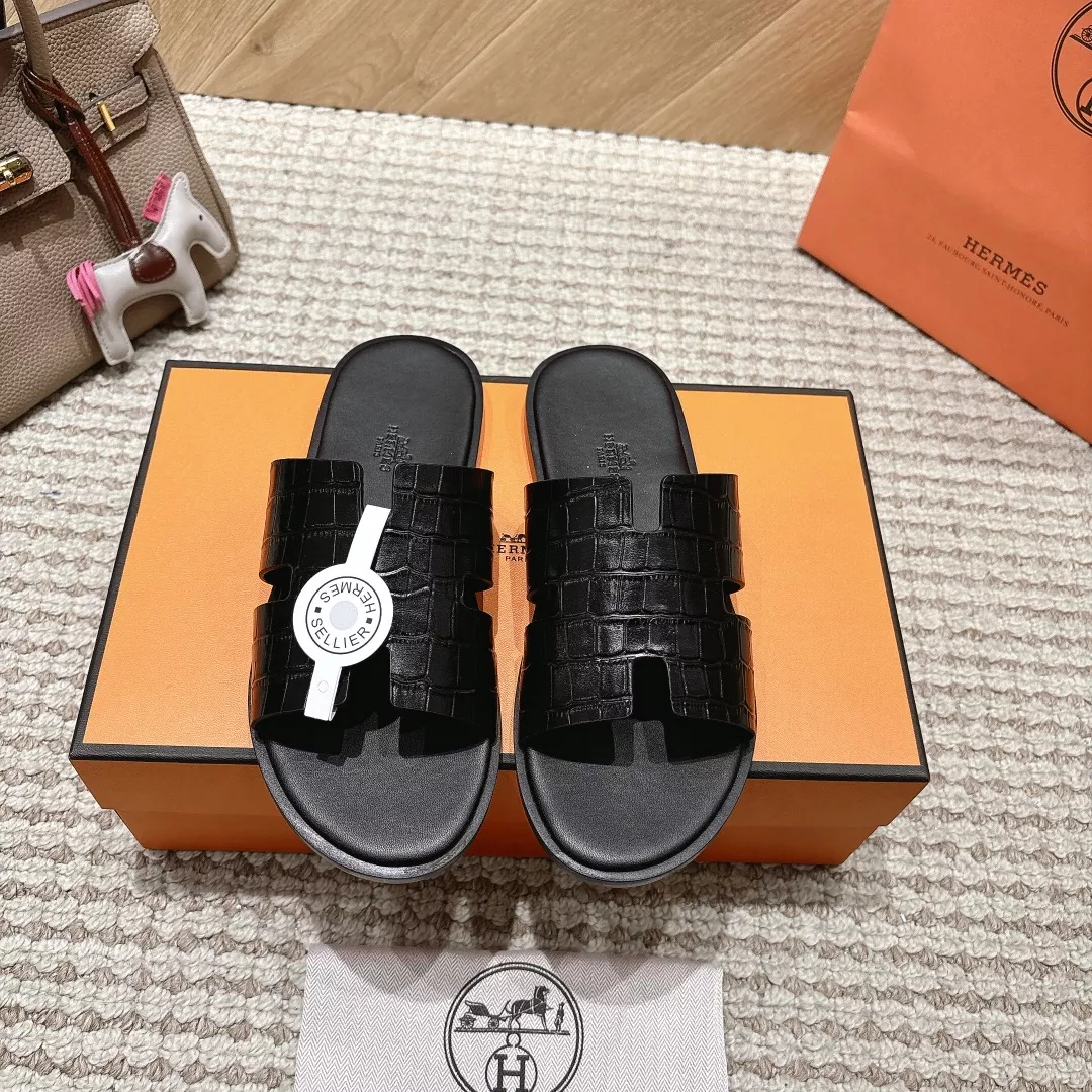 Hermes Slippers For Men Breathable 2883