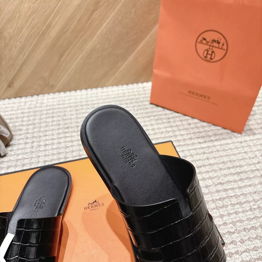 Hermes Slippers For Men Breathable 2883