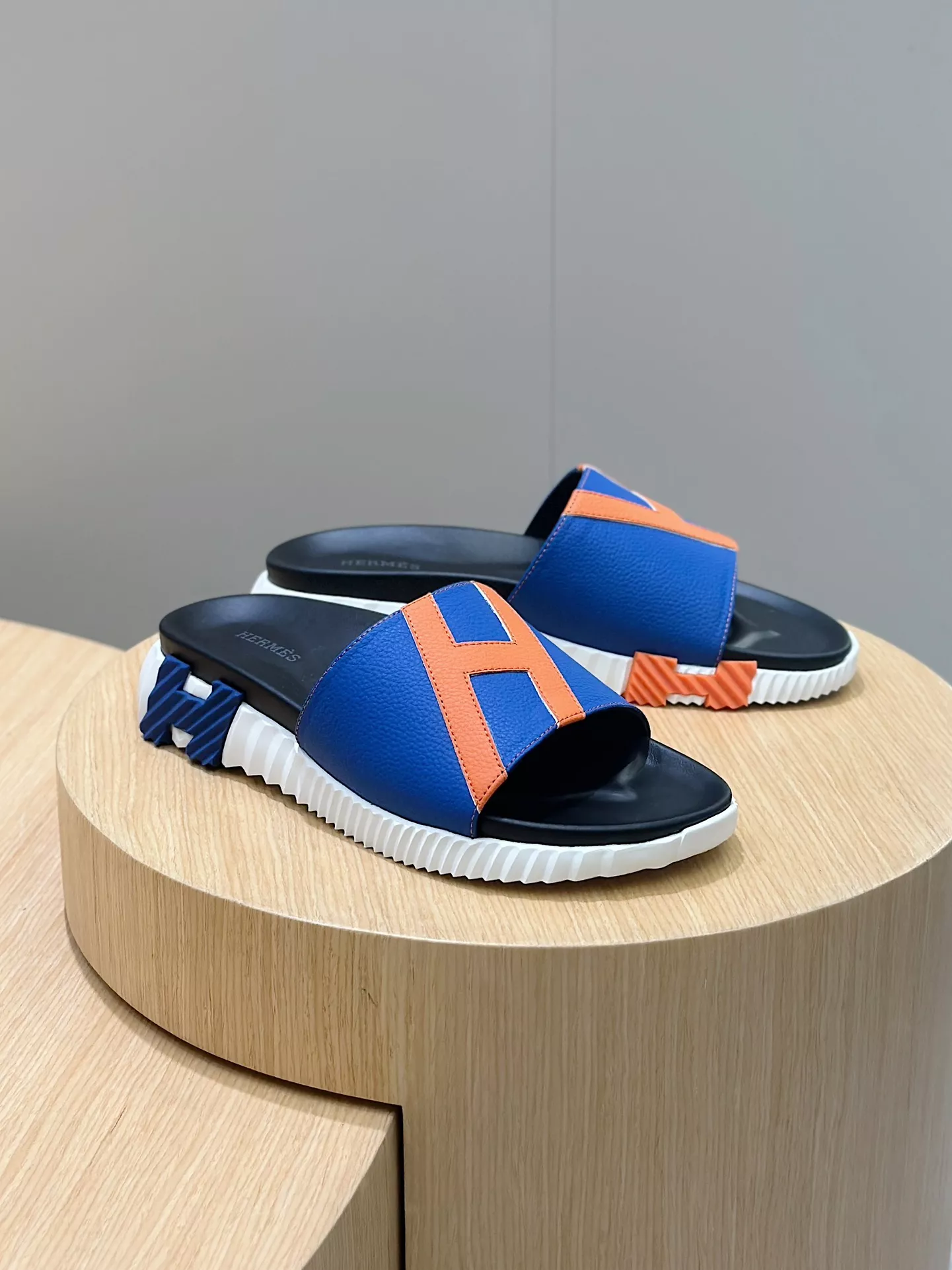 Hermes Slippers For Men Breathable 8193