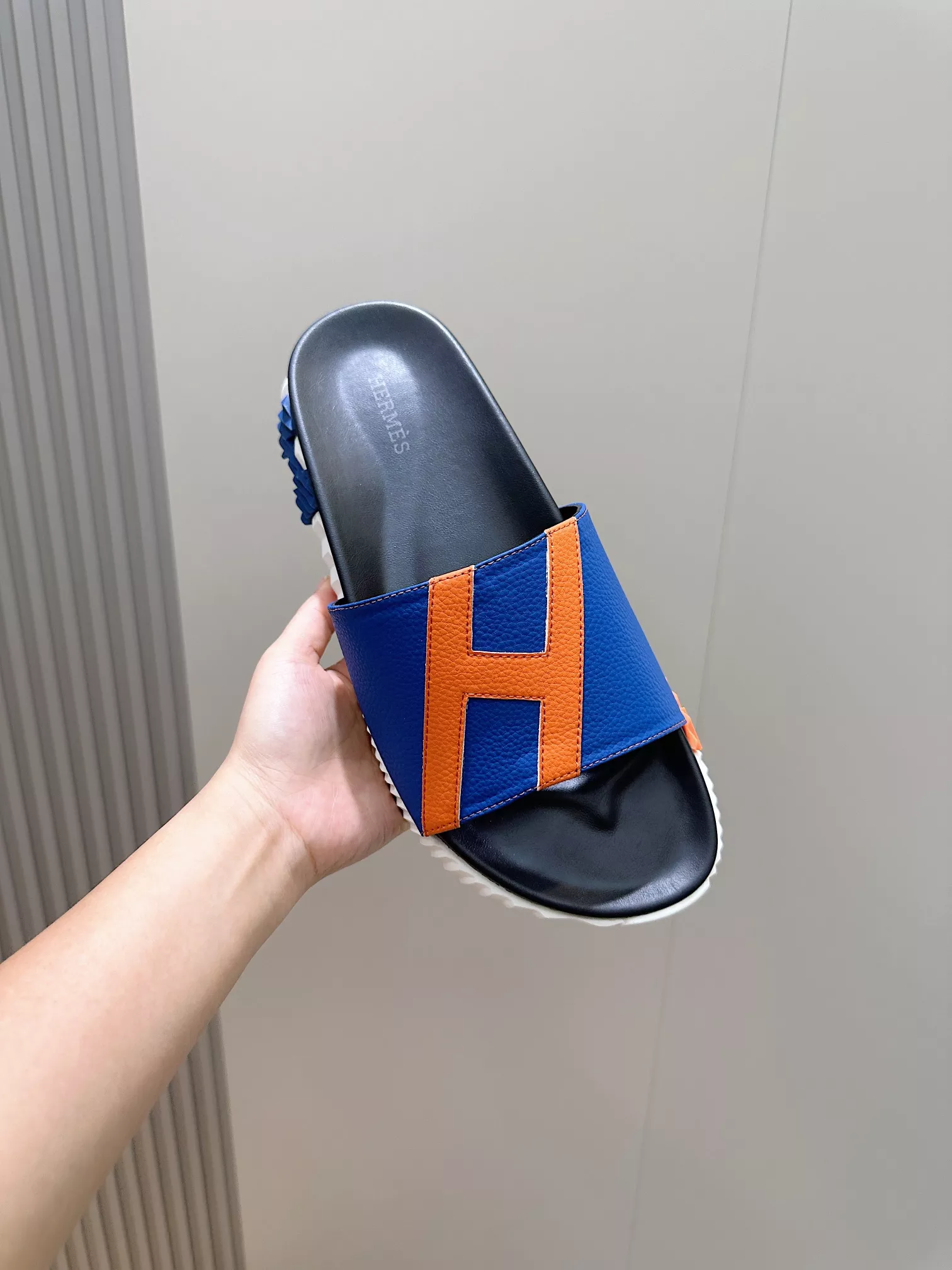 Hermes Slippers For Men Breathable 8193