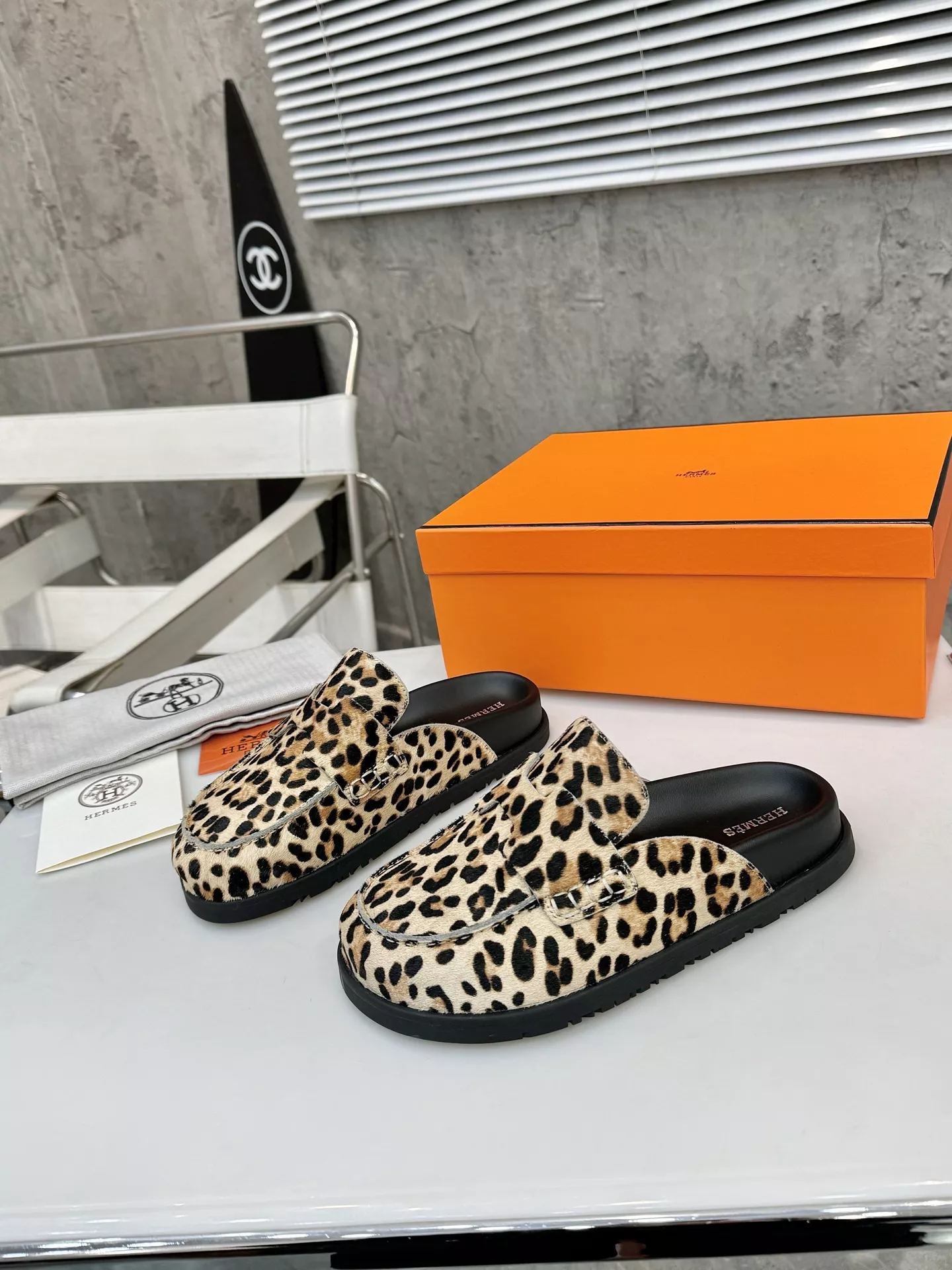 Hermes Slippers For Men Bright 1816