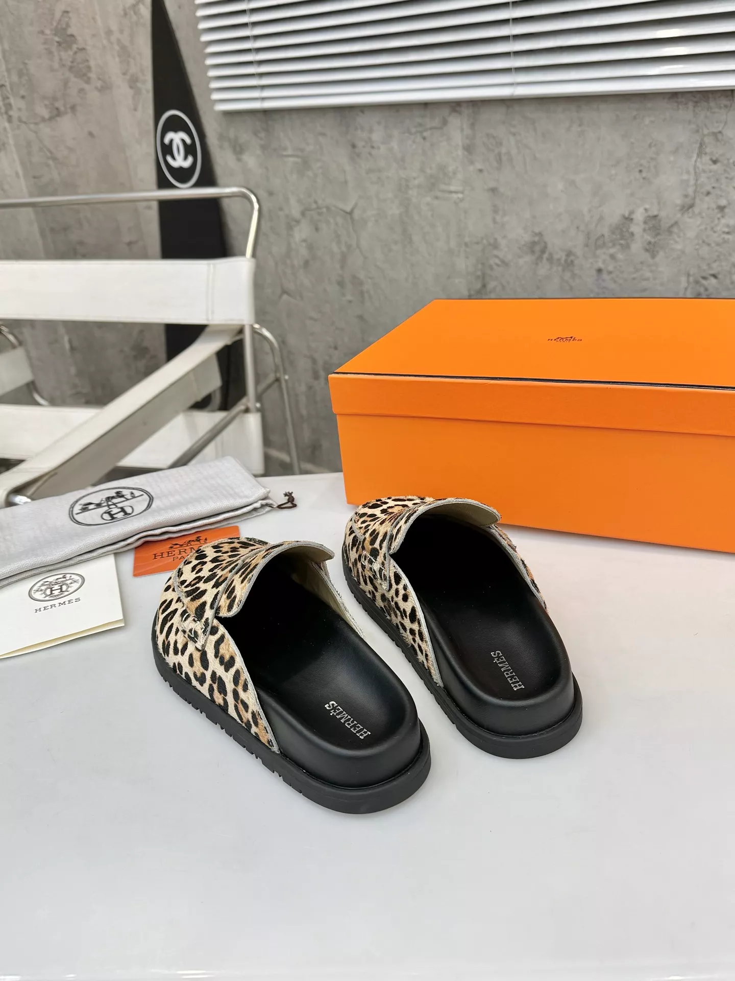 Hermes Slippers For Men Bright 1816