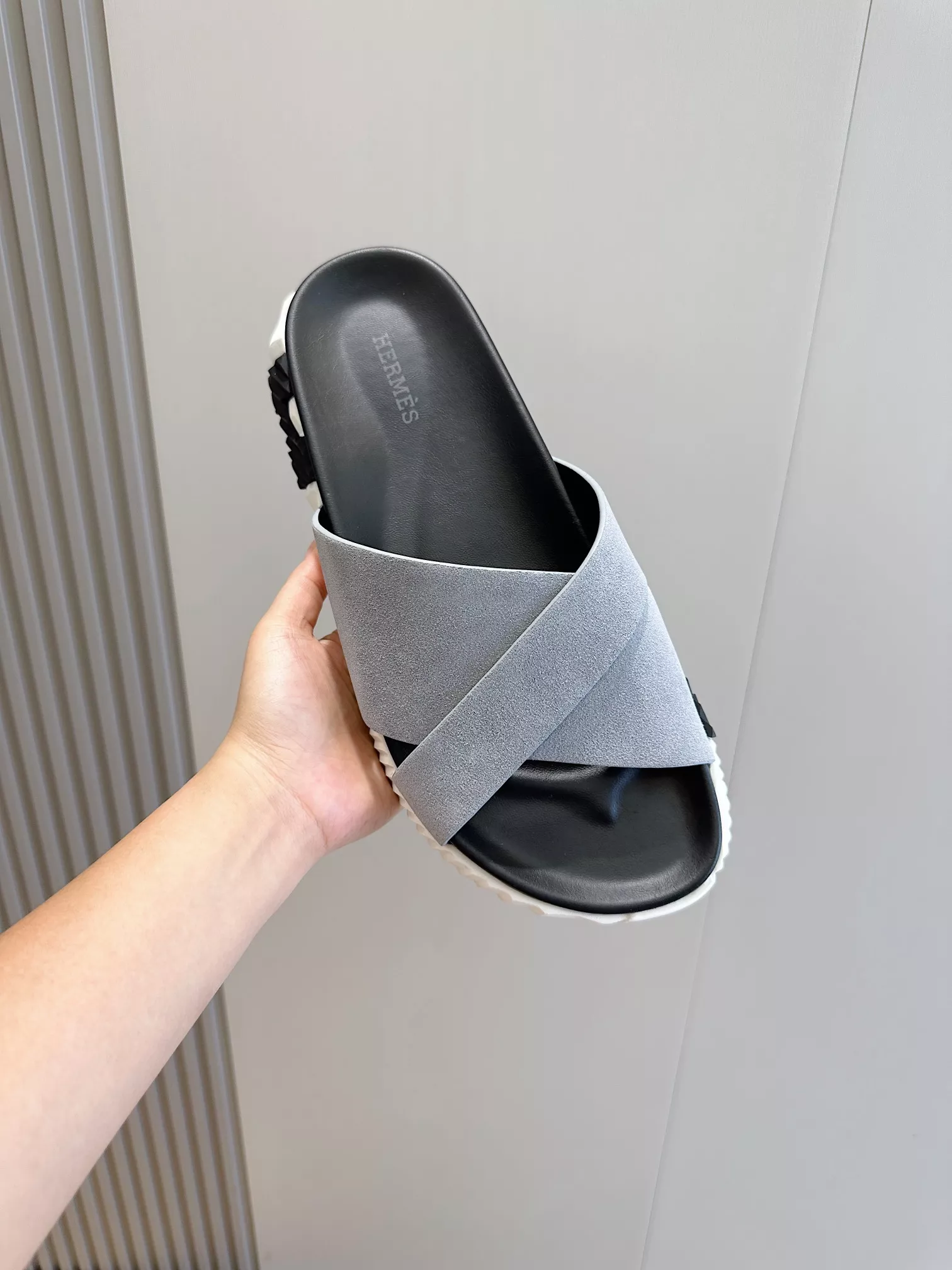 Hermes Slippers For Men Bright 4222