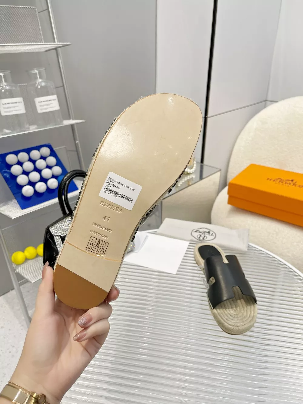 Hermes Slippers For Men Classic 4784