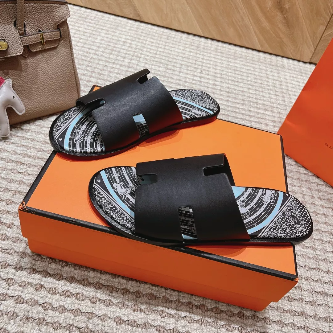 Hermes Slippers For Men Classic 6446