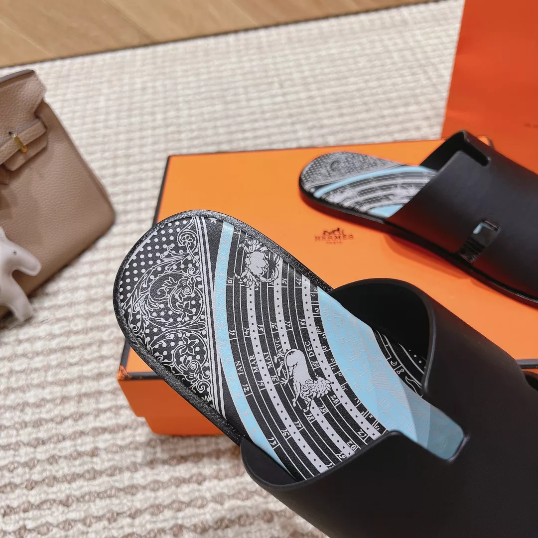 Hermes Slippers For Men Classic 6446