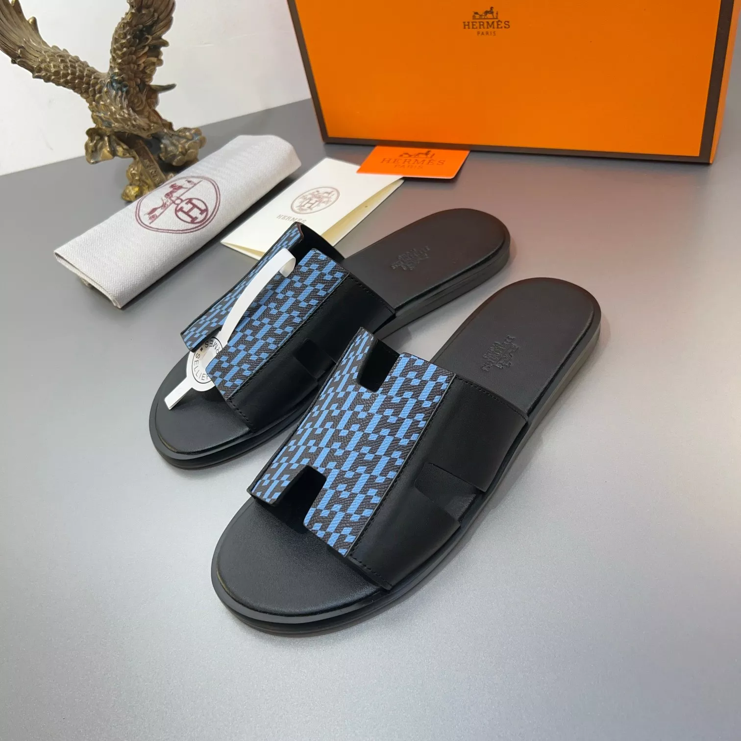 Hermes Slippers For Men Comfortable 6874