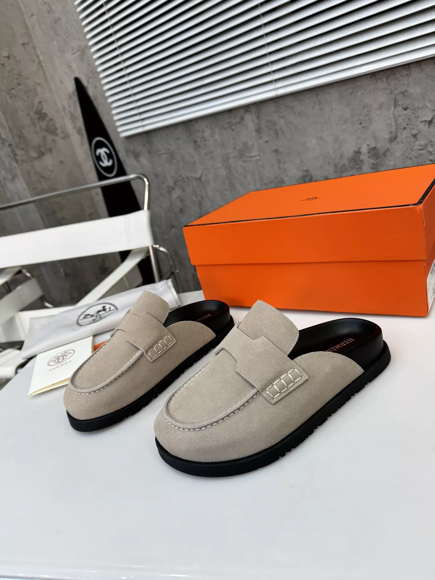 Hermes Slippers For Men Compact 1923