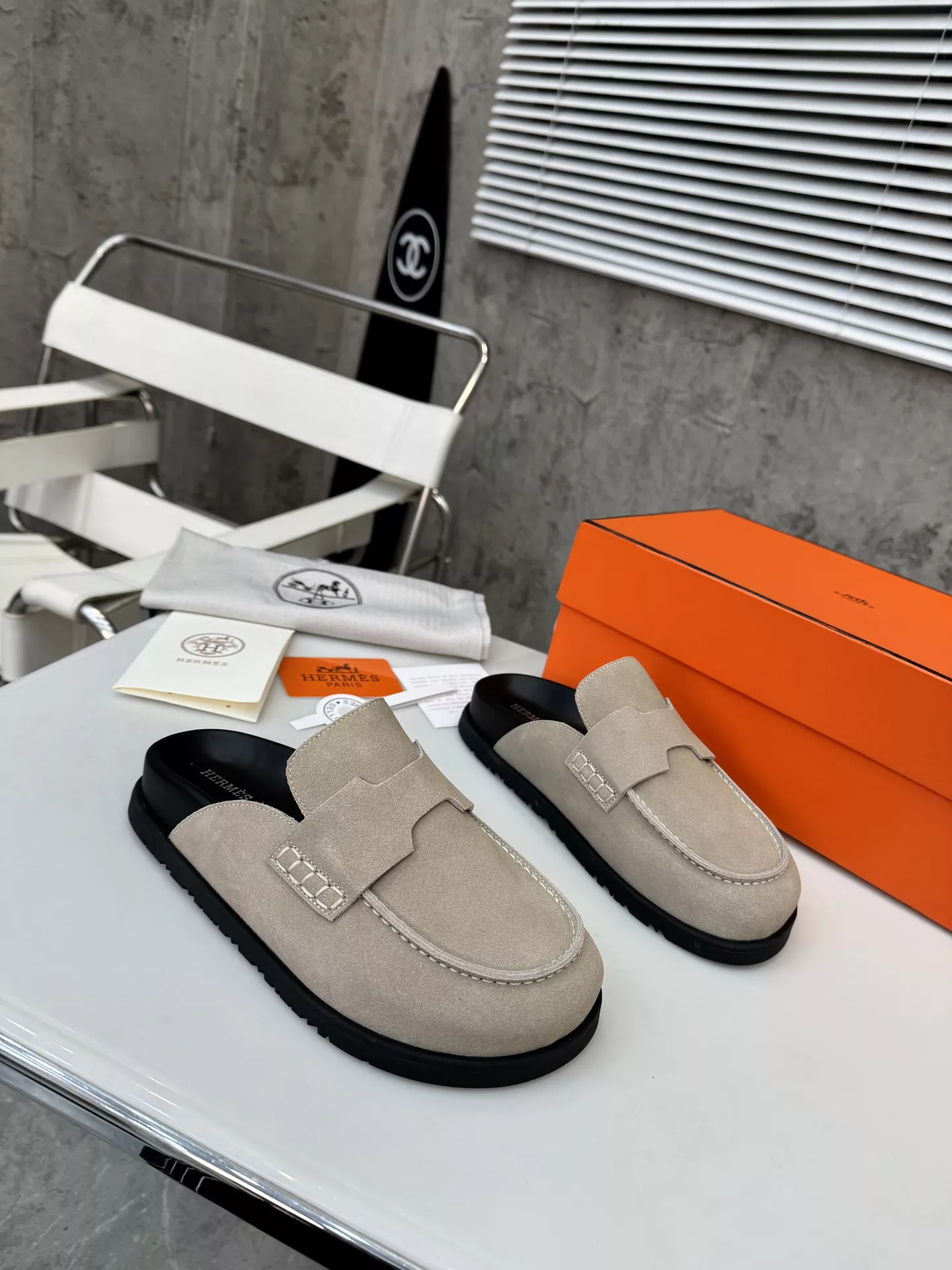 Hermes Slippers For Men Compact 1923