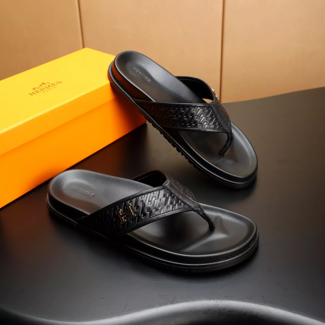 Hermes Slippers For Men Compact 8371