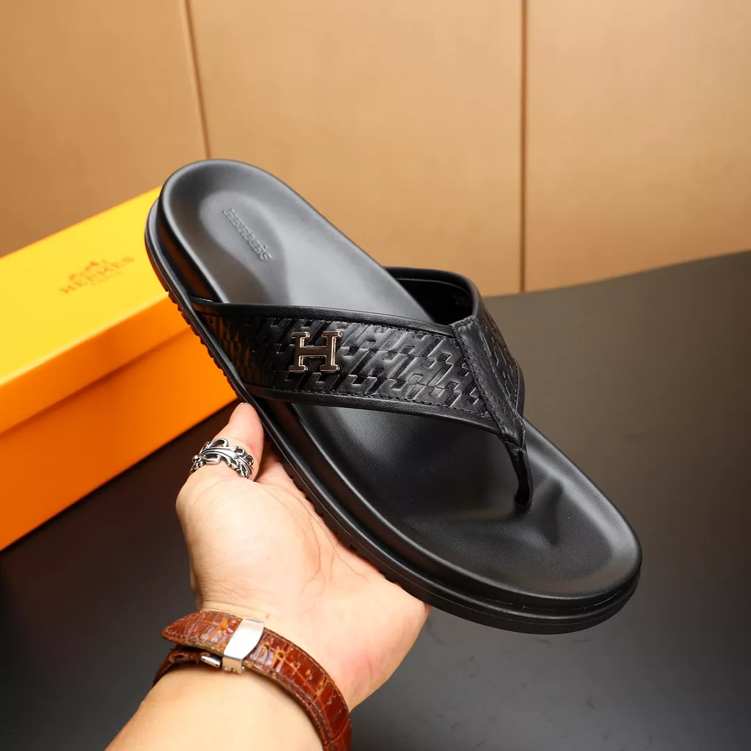 Hermes Slippers For Men Compact 8371