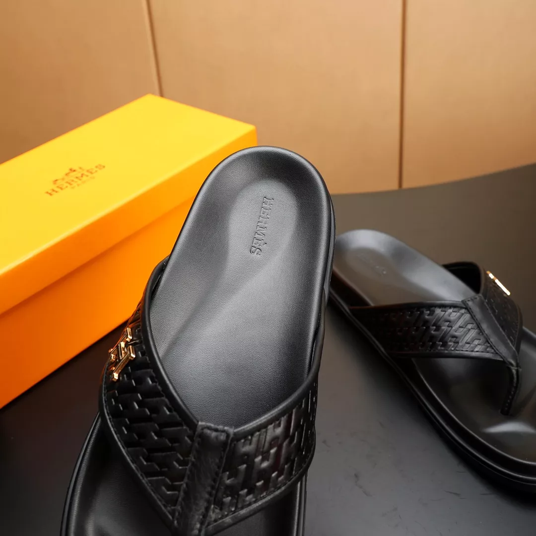 Hermes Slippers For Men Compact 8371
