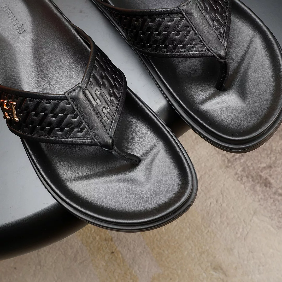 Hermes Slippers For Men Compact 8371
