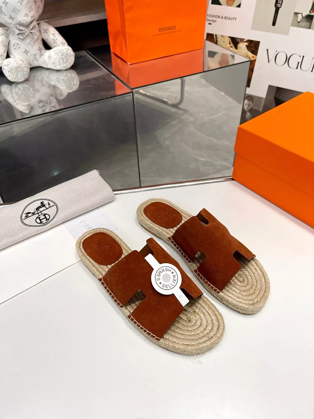 Hermes Slippers For Men Compact 9962