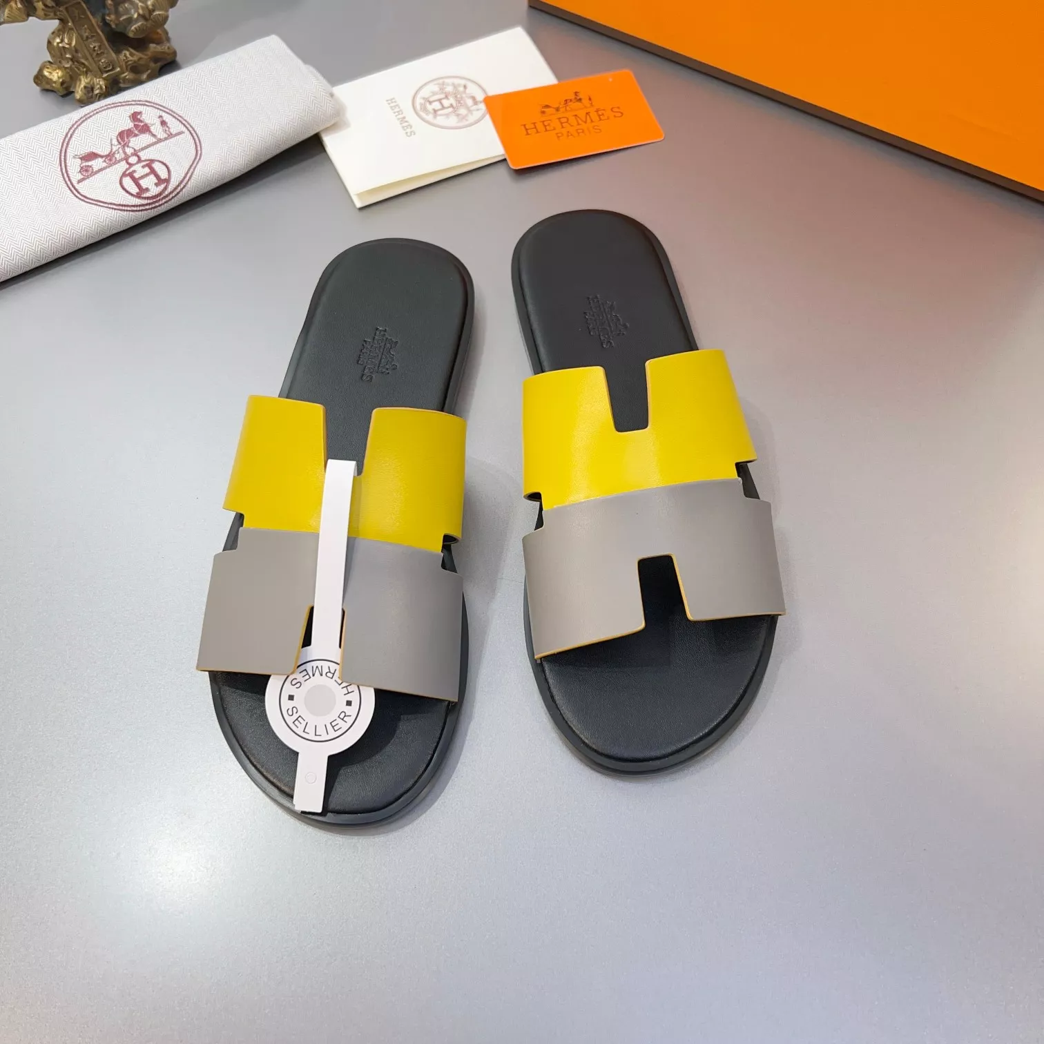 Hermes Slippers For Men Cozy 2727