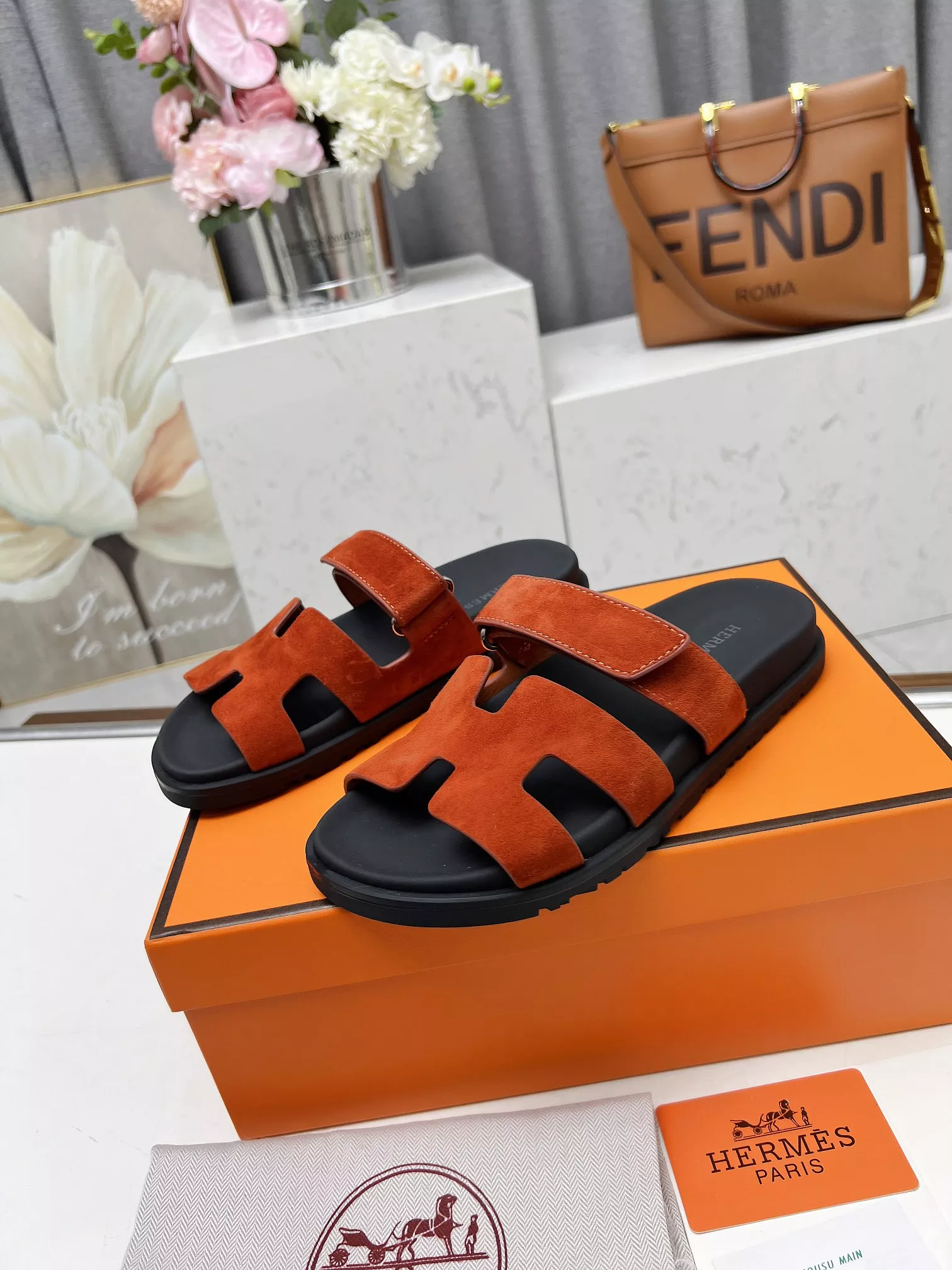 Hermes Slippers For Men Durable 187
