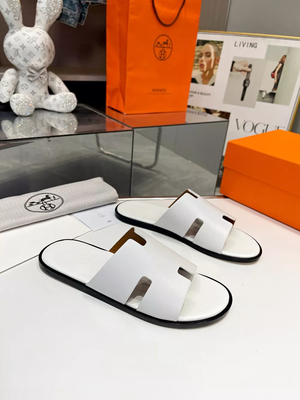 Hermes Slippers For Men Durable 6315