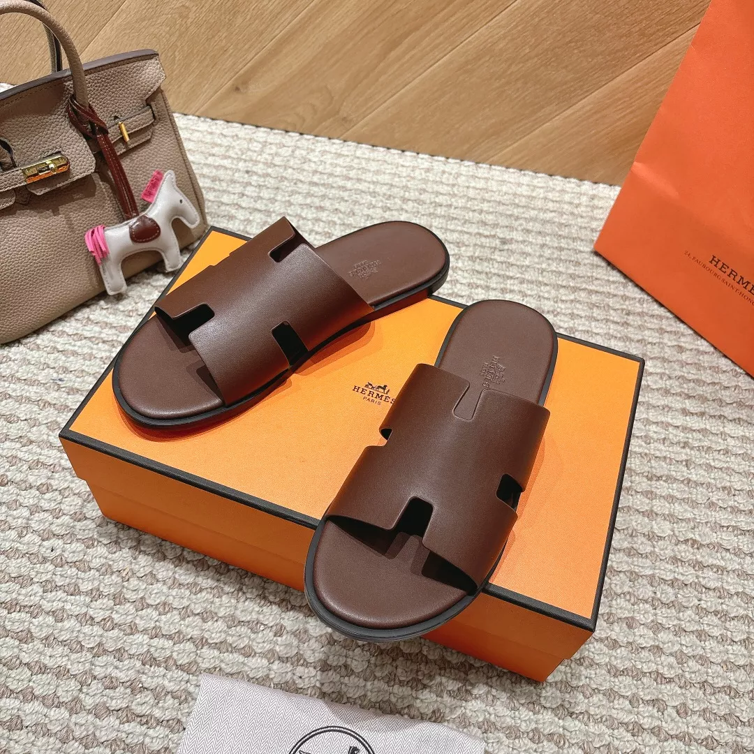 Hermes Slippers For Men Durable 9118