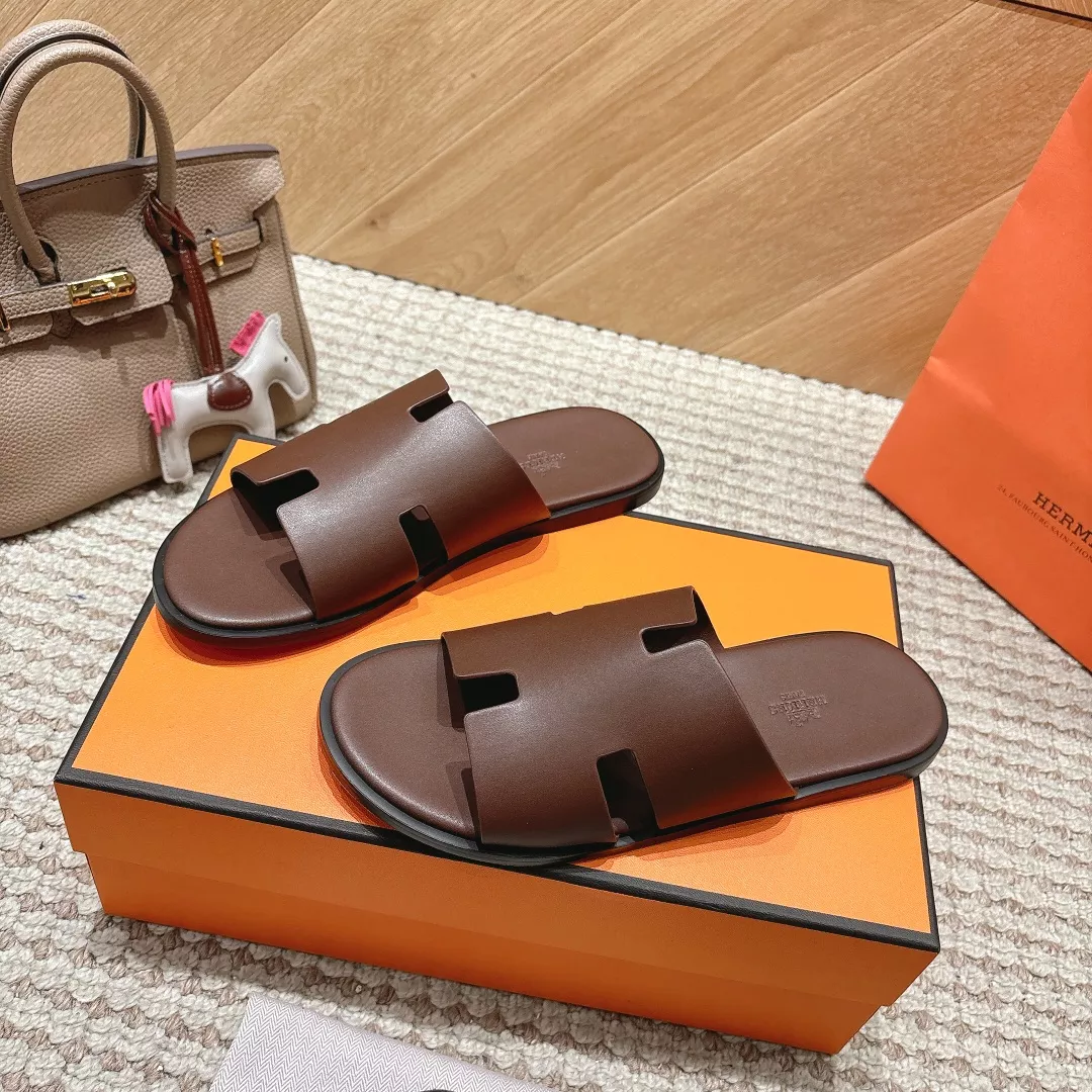 Hermes Slippers For Men Durable 9118