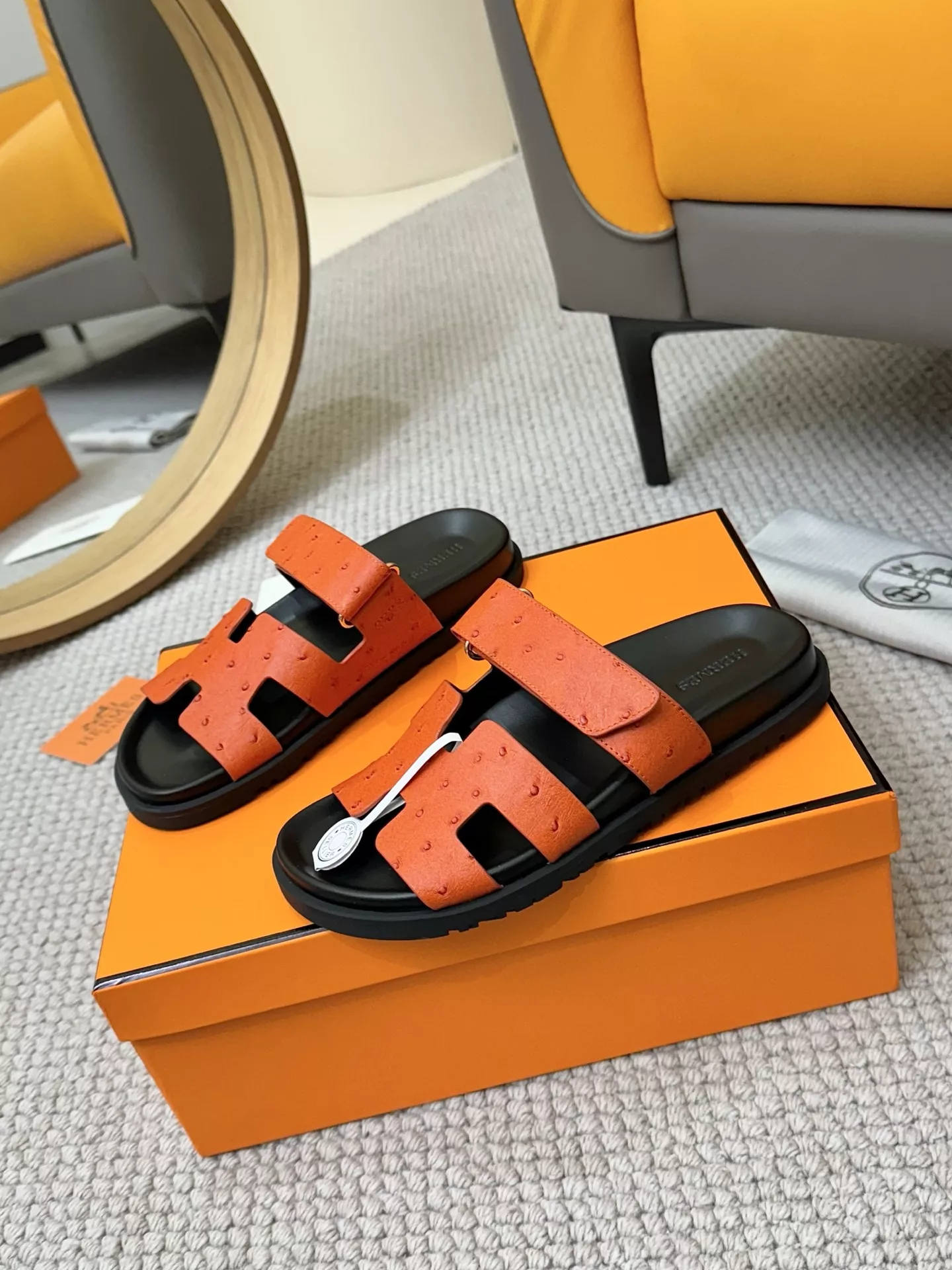 Hermes Slippers For Men Flexible 1505